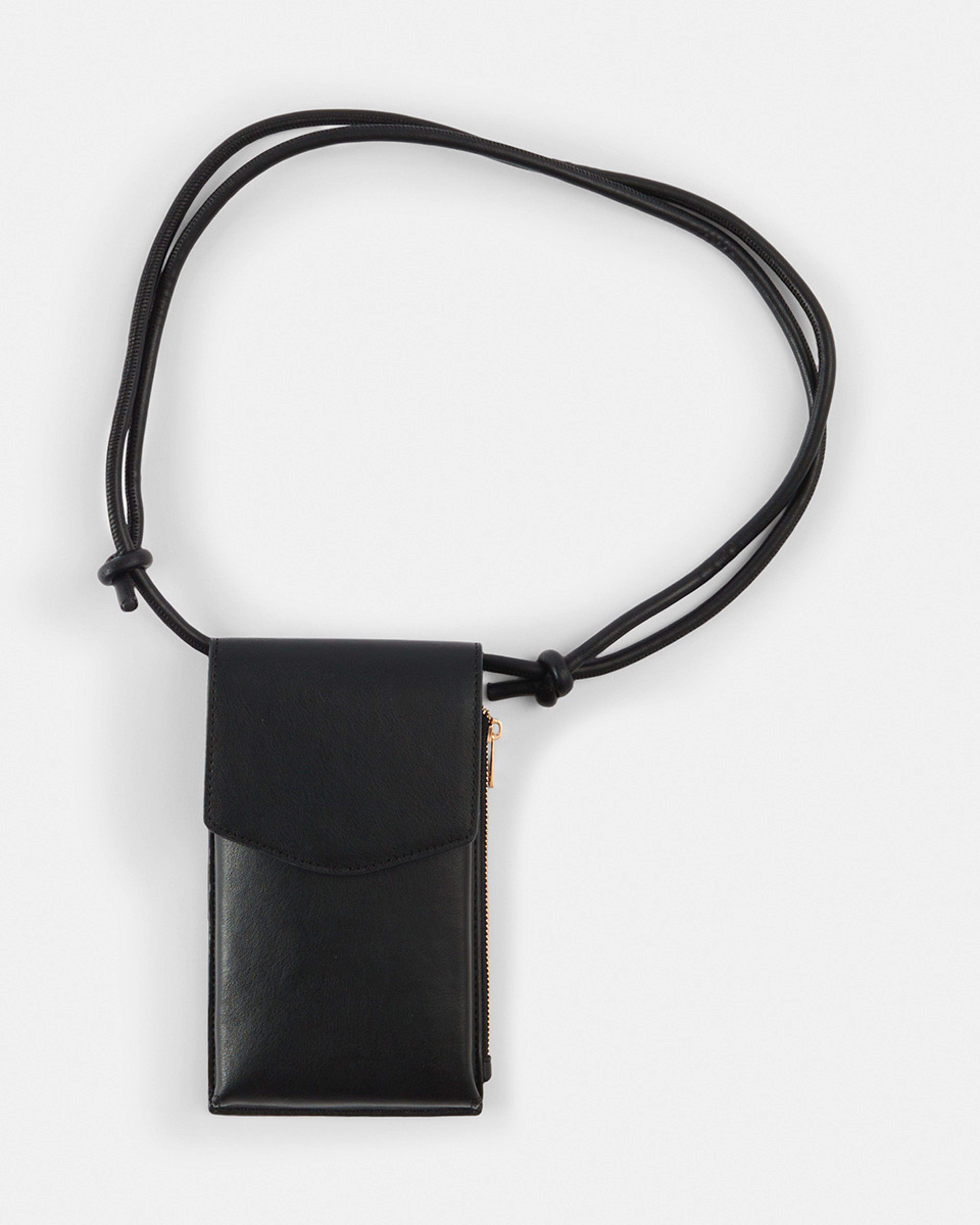 2 Phone Wallet Crossbody Bag Black, 2 of 7