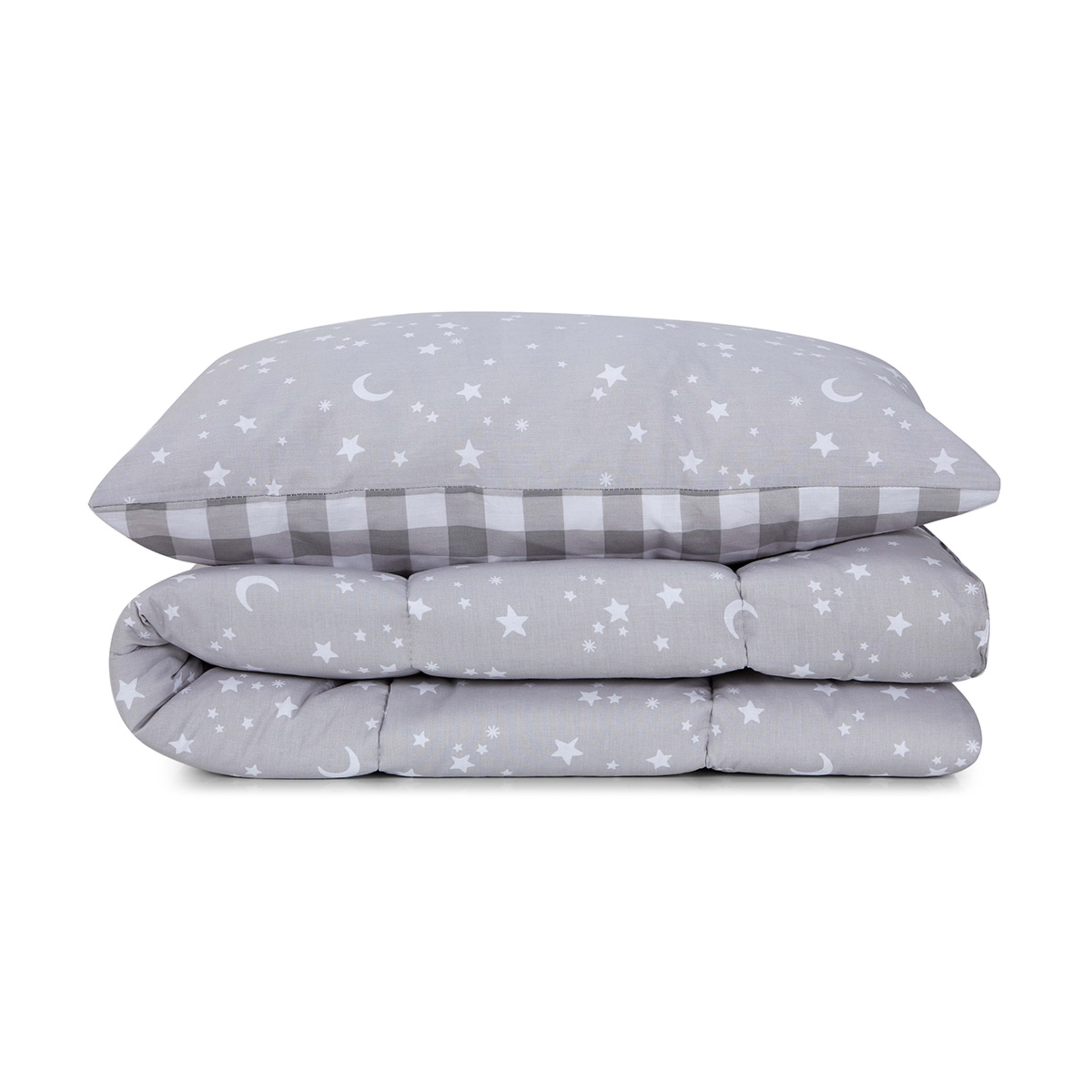 Cotton Cover Cot Comforter Set Star Kmart NZ