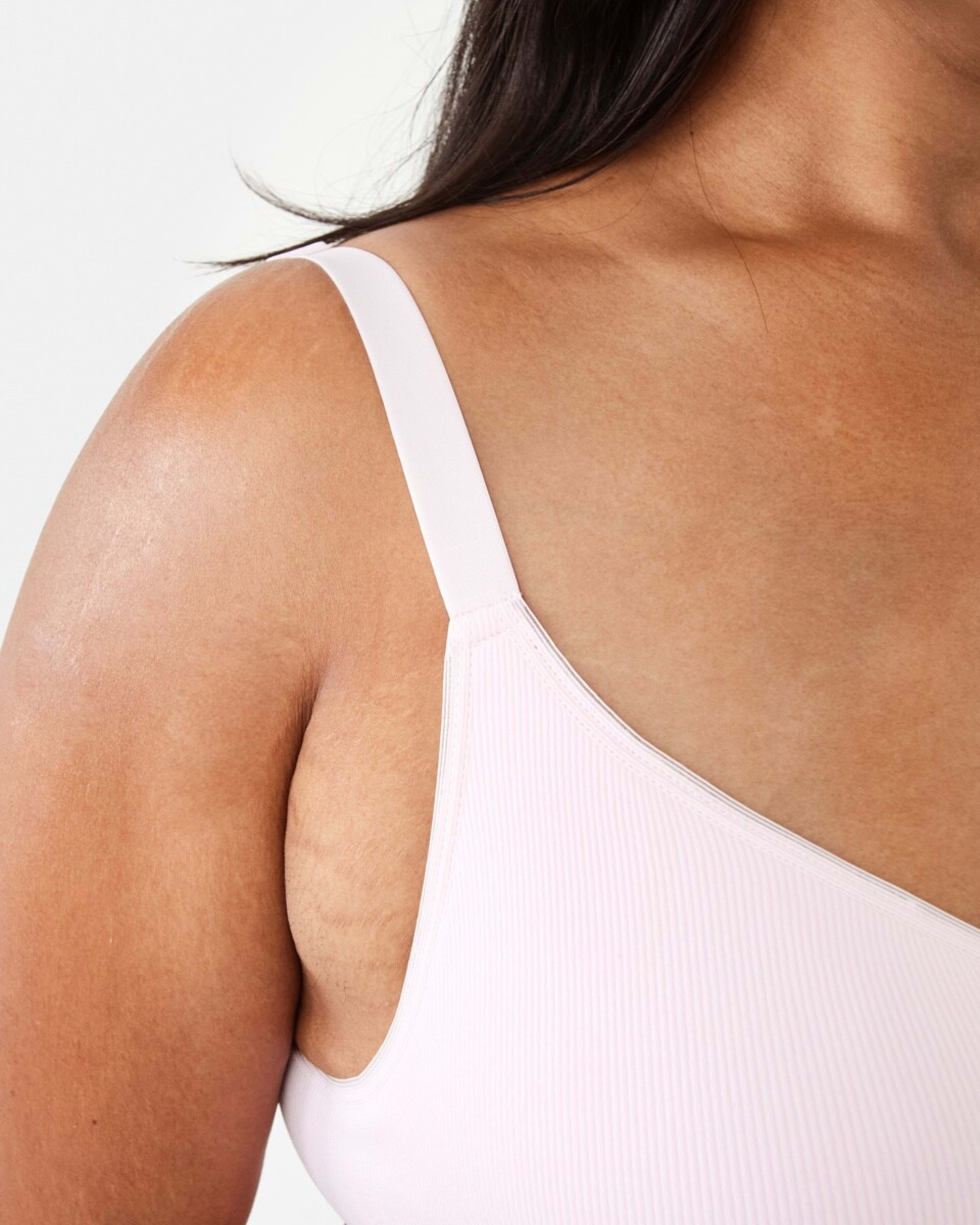 5 Full Figure Wirefree Seamfree T-Shirt Bra Bllet Pink, 5 of 6