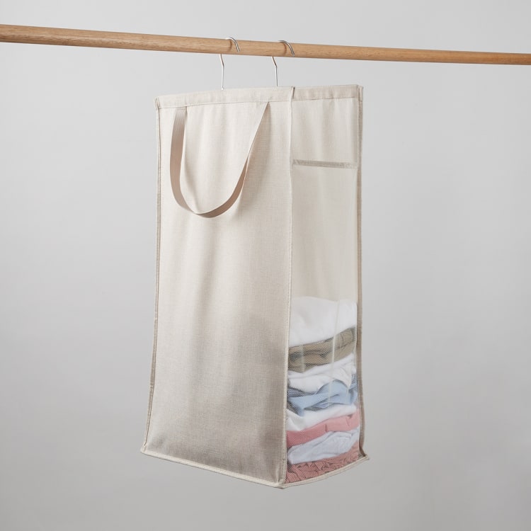Linen Look Hanging Organiser Kmart