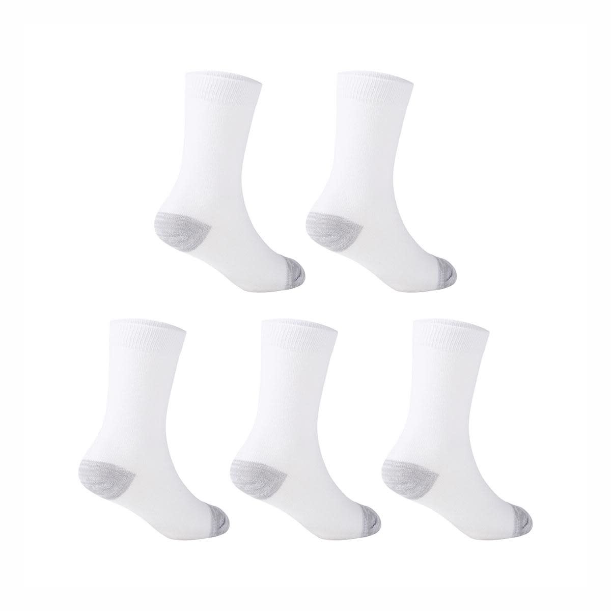 5 Pack Tough Crew Socks - Kmart