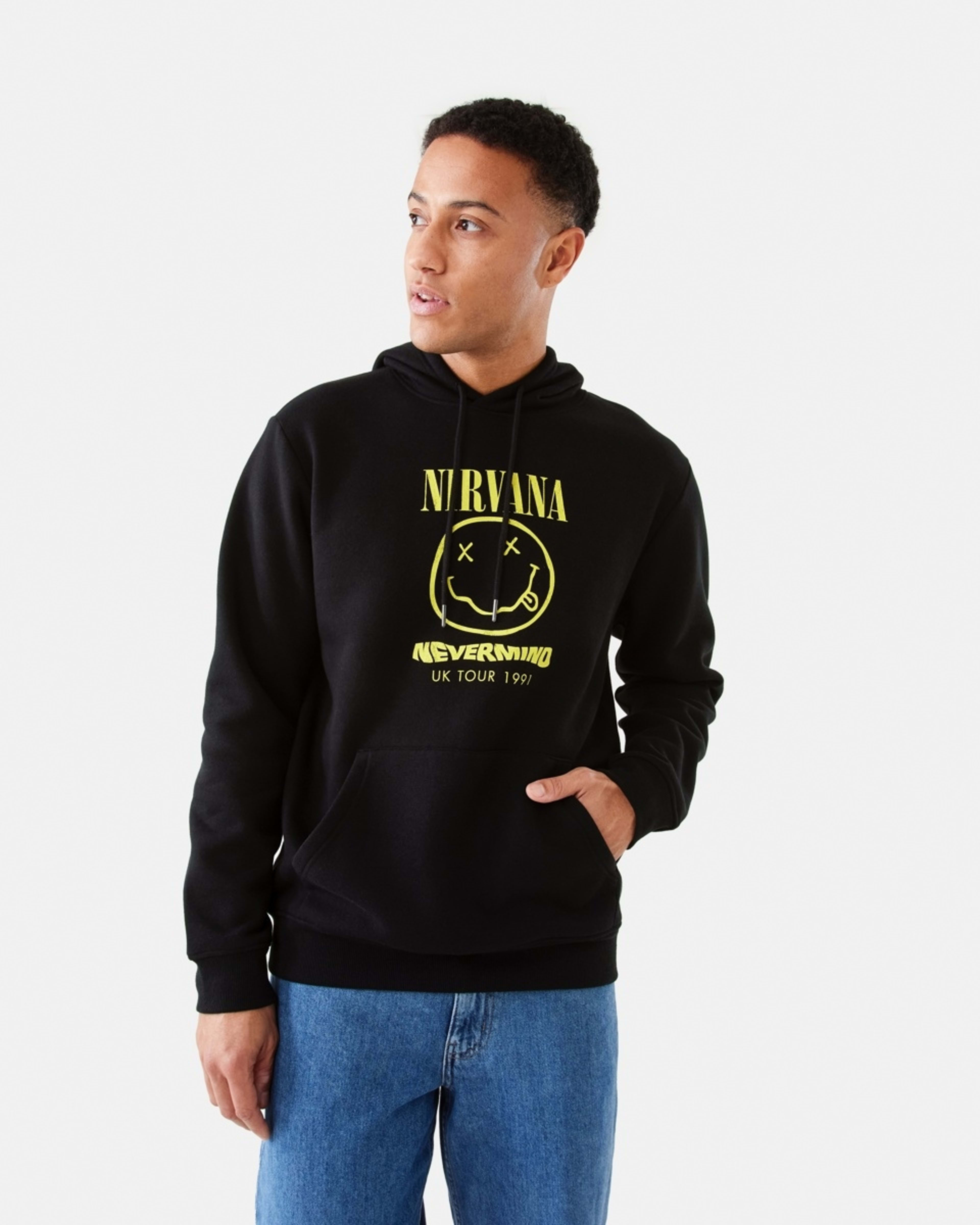 1 Nirvana License Hoodie BLACK, 1 of 7