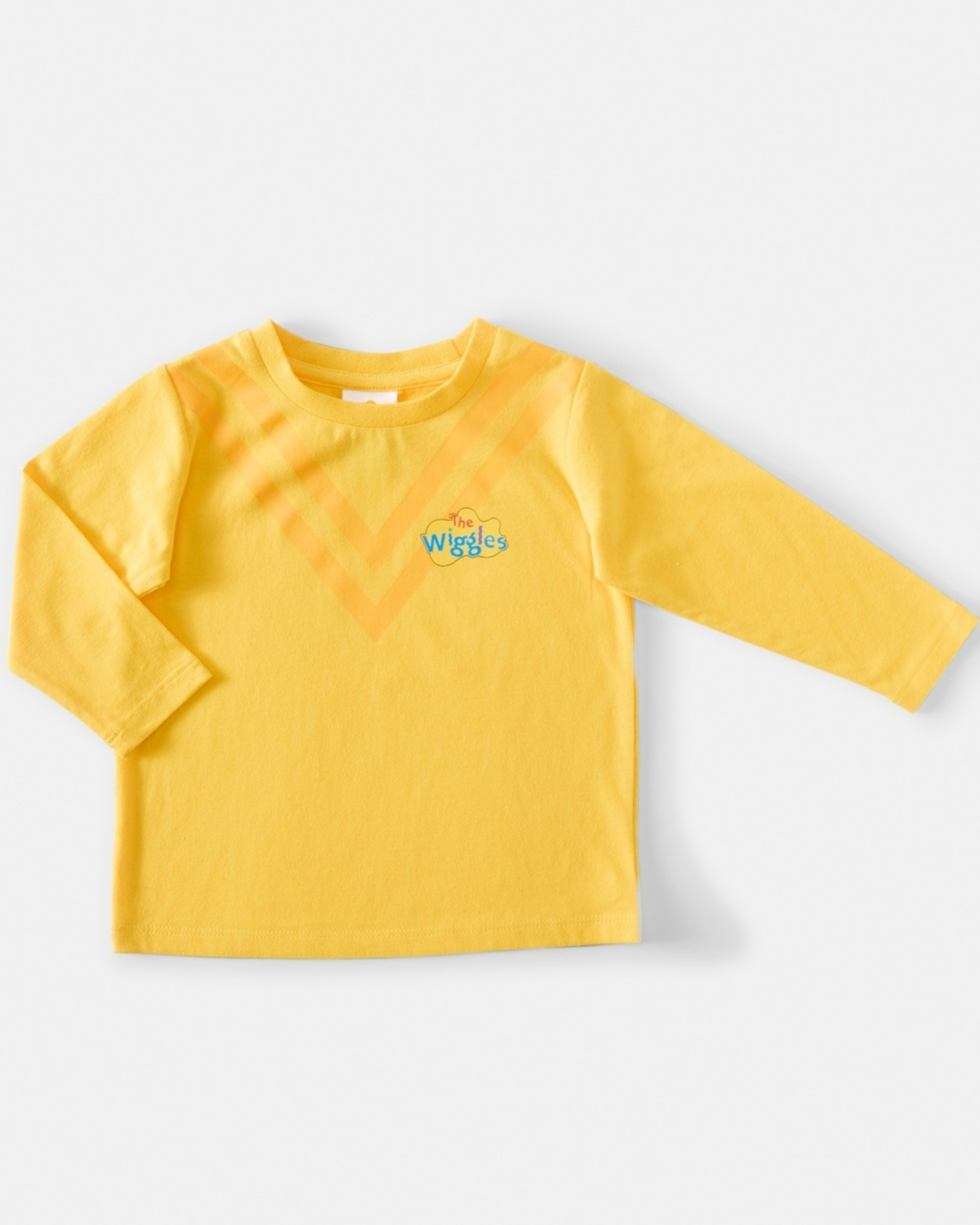 1 Wiggles License Dress Up Skivvy Top Yellow Wig, 1 of 5