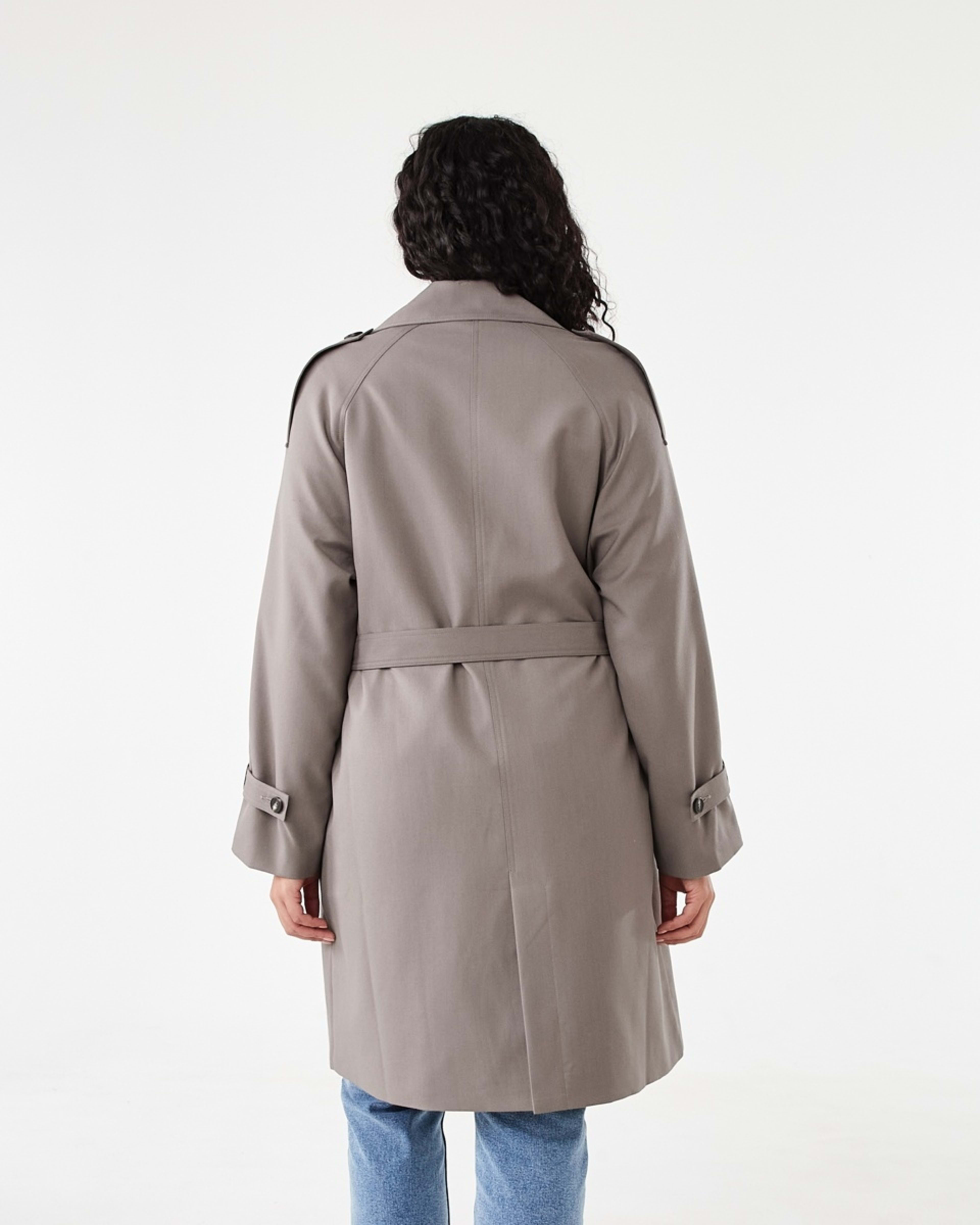 3 Lightweight Trench Coat Taupe Brn, 3 of 10