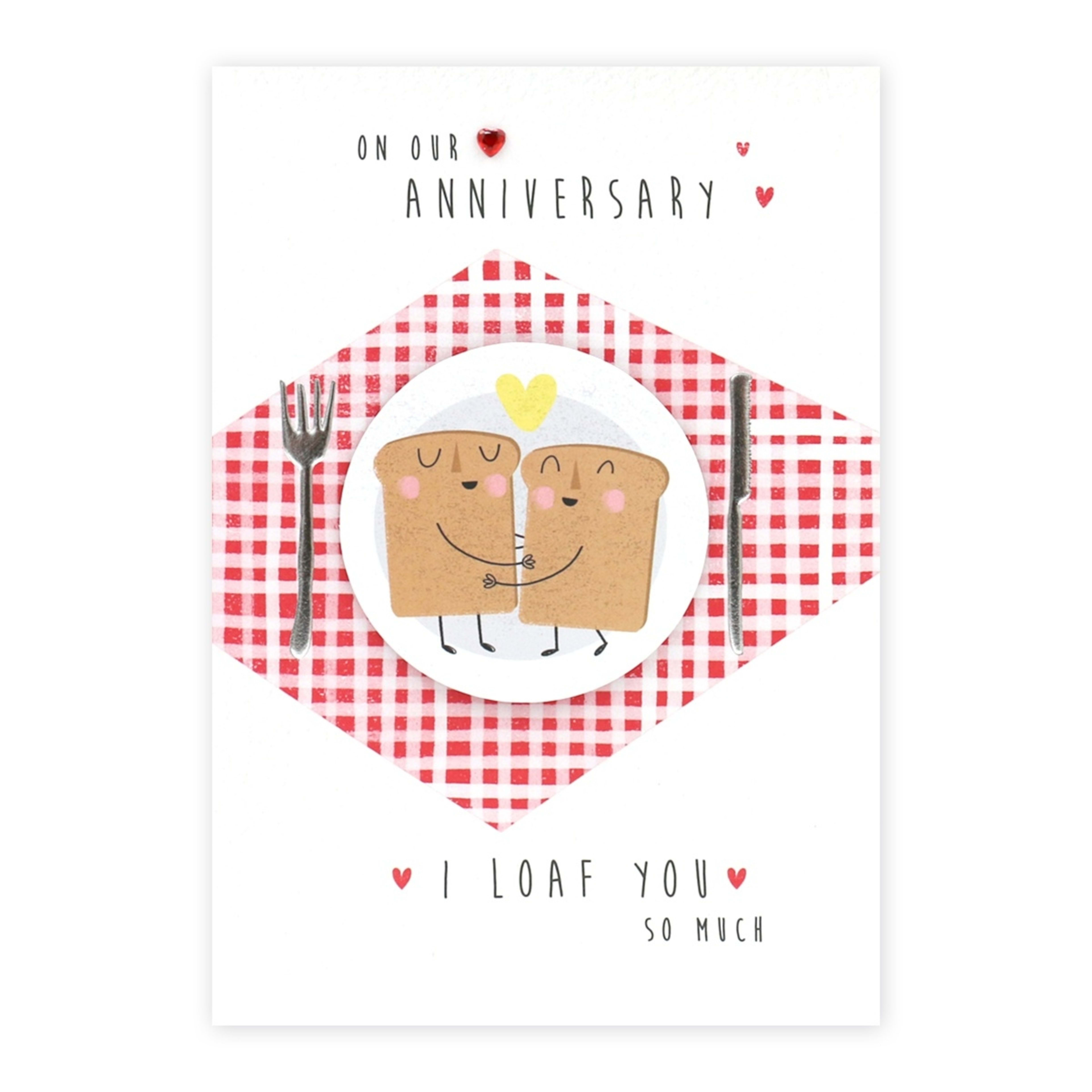 3 Connections from Hallmark Anniversary Card - I Loaf You, 3 of 3