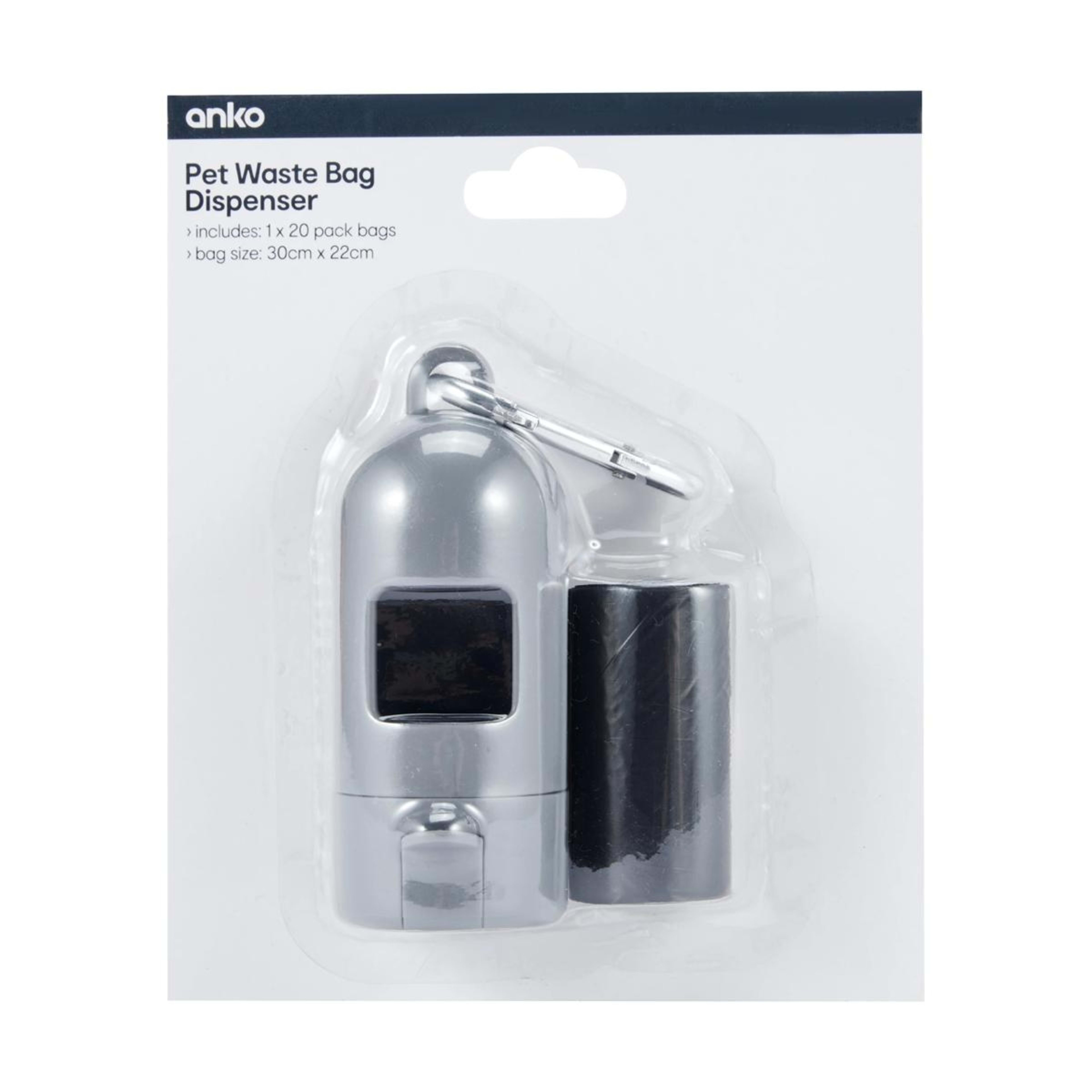 1 Pet Clean Up Holder With Bags