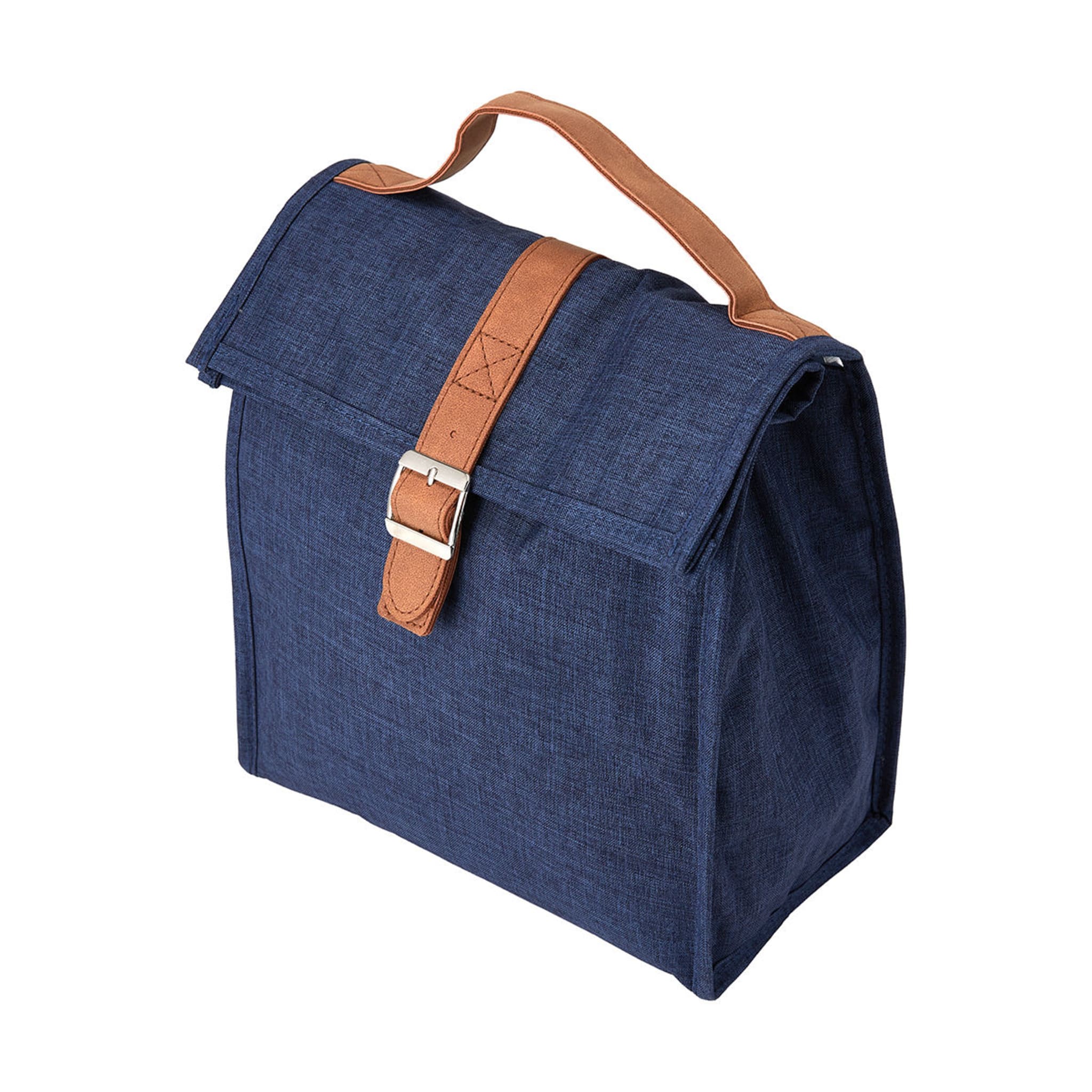 Blue Insulated Satchel Lunch Bag Kmart