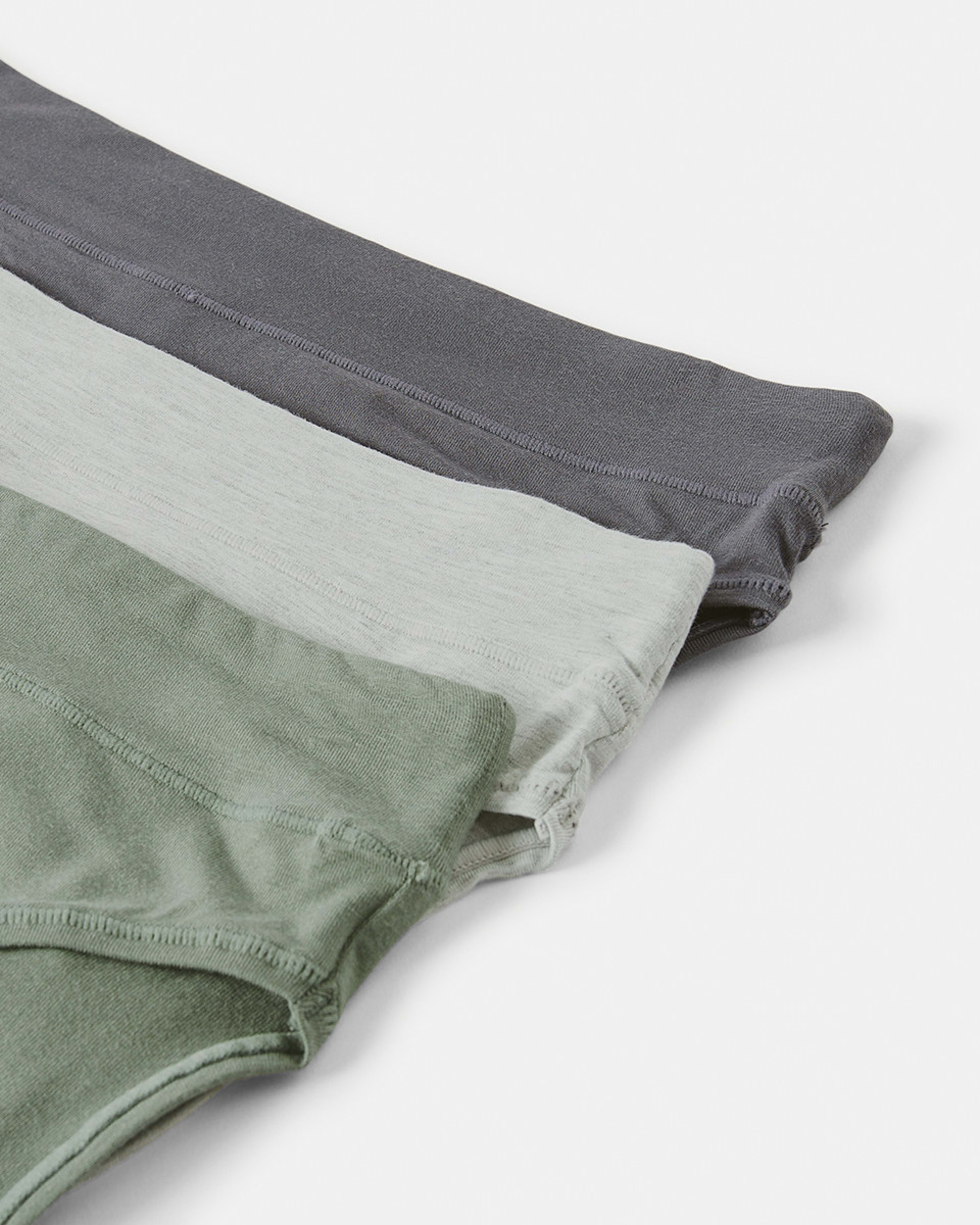 2 3 Pack Bamboo Blend Hi-Cut Briefs Sg Sm Sn, 2 of 8