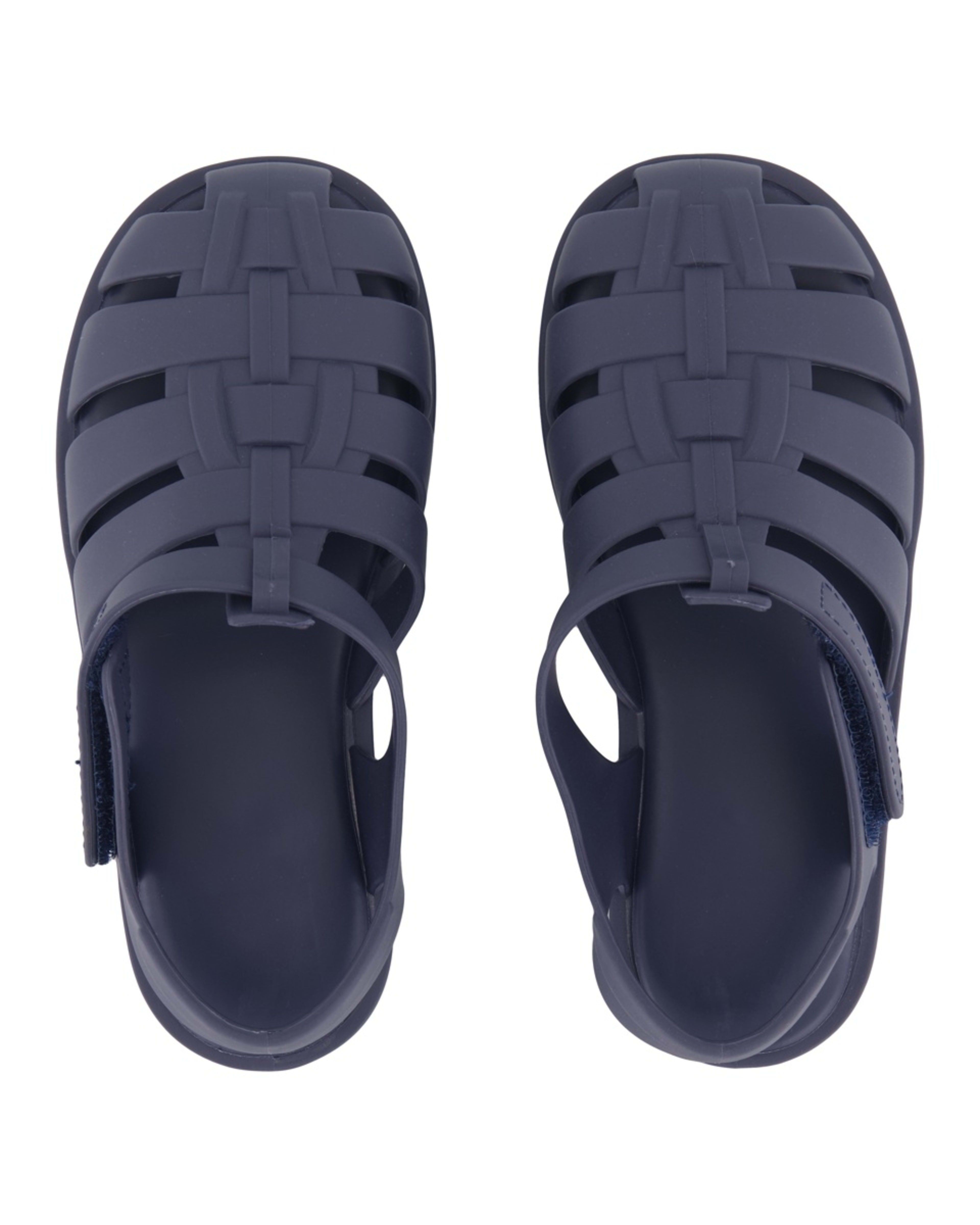 3 Junior Jelly Sandals DRESS BLUE, 3 of 4