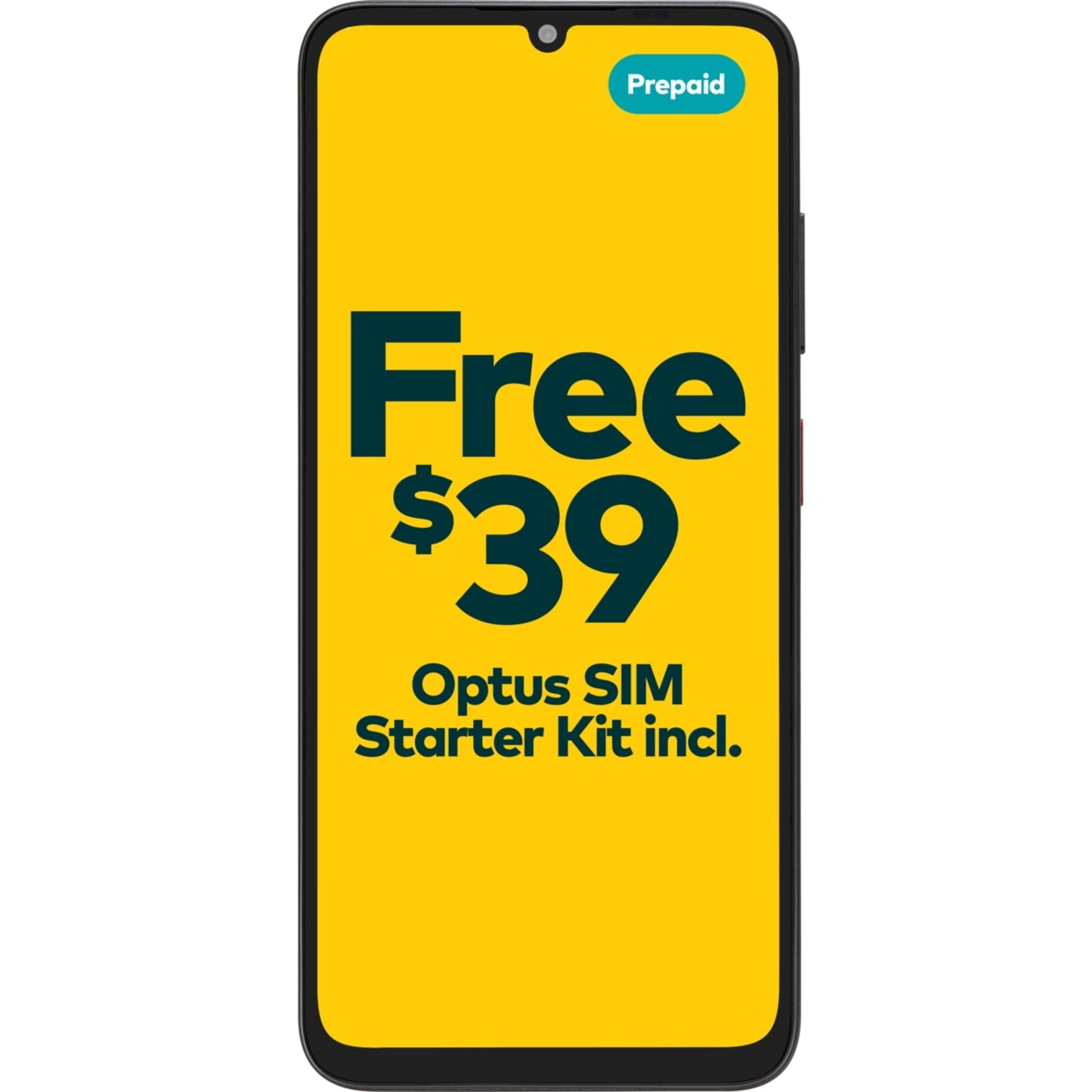 1 Optus X Total Smartphone - Grey