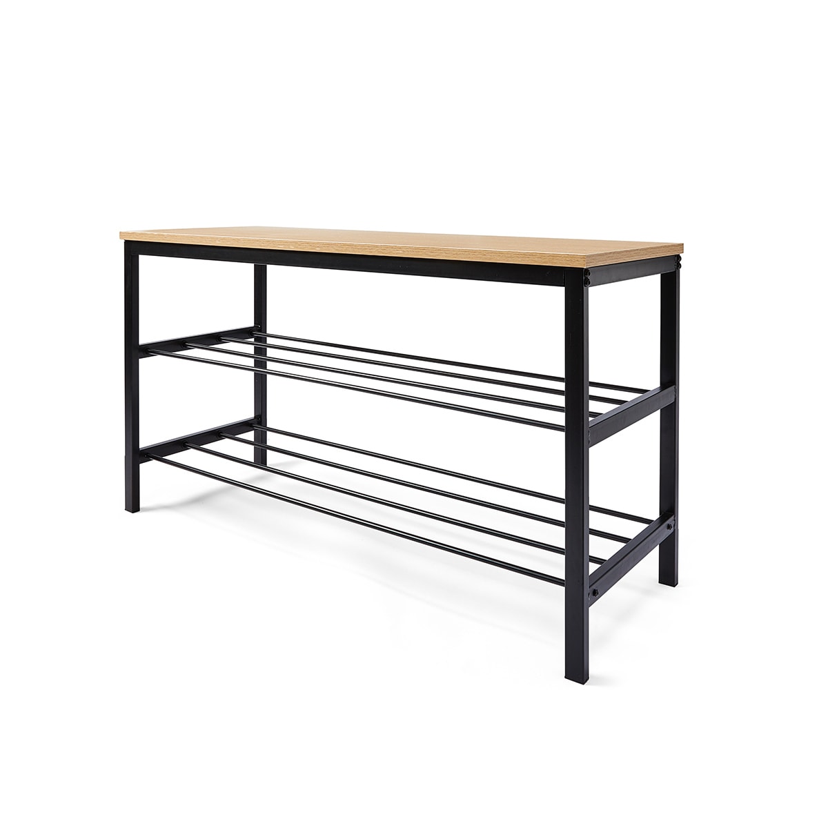 Black Shoe Storage Bench Kmart