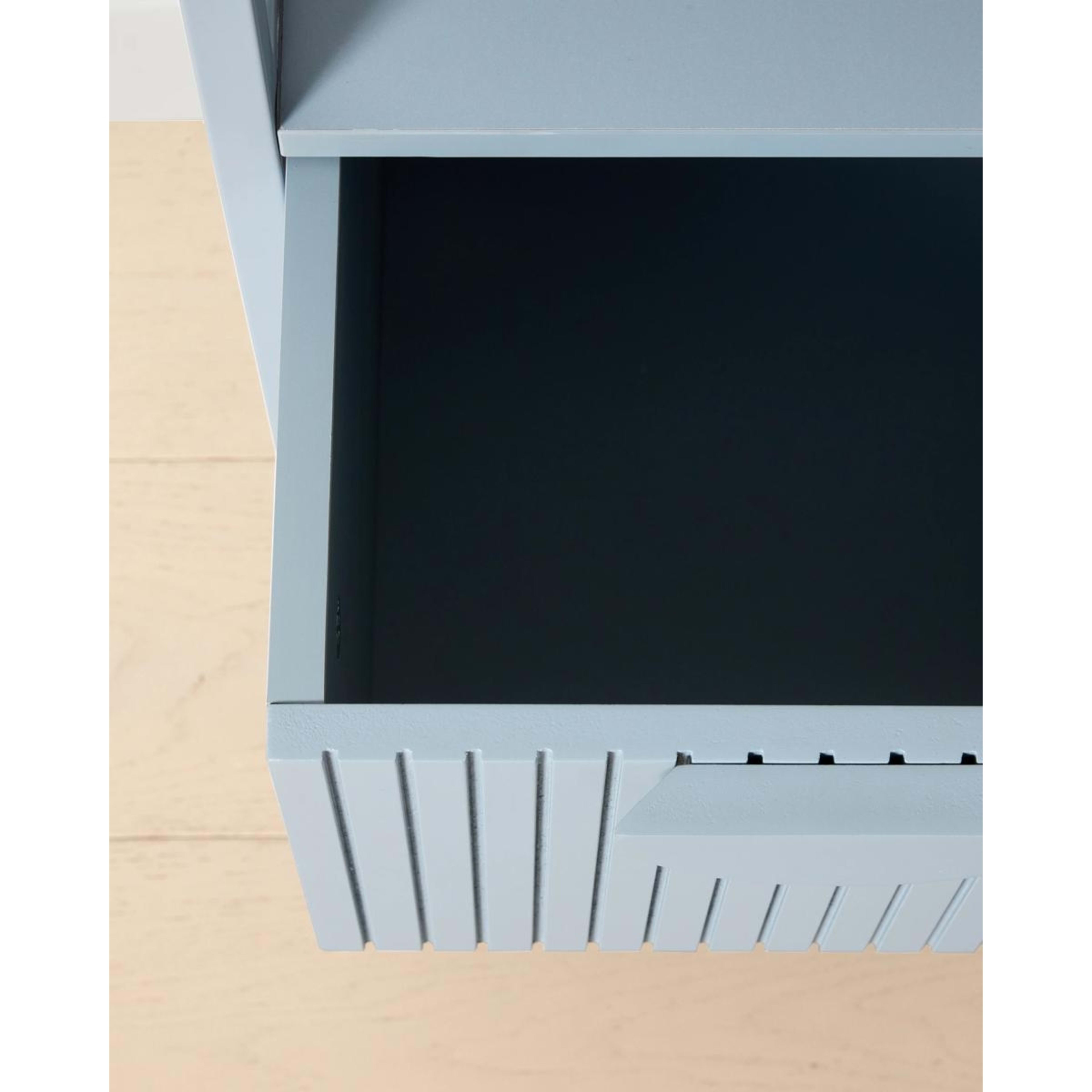 7 Stevie Storage Unit with Shelf - Blue, 7 of 7