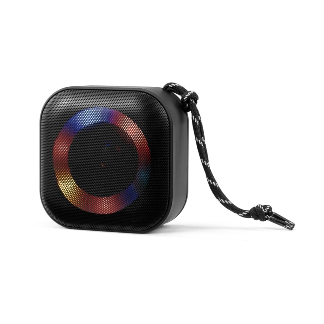 Bluetooth Speaker Square with RGB Lights Kmart