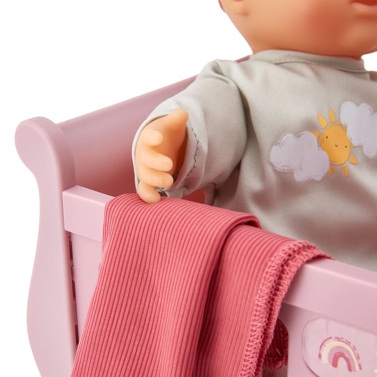 6 Piece Talking Baby, Cot and Accessories Kmart