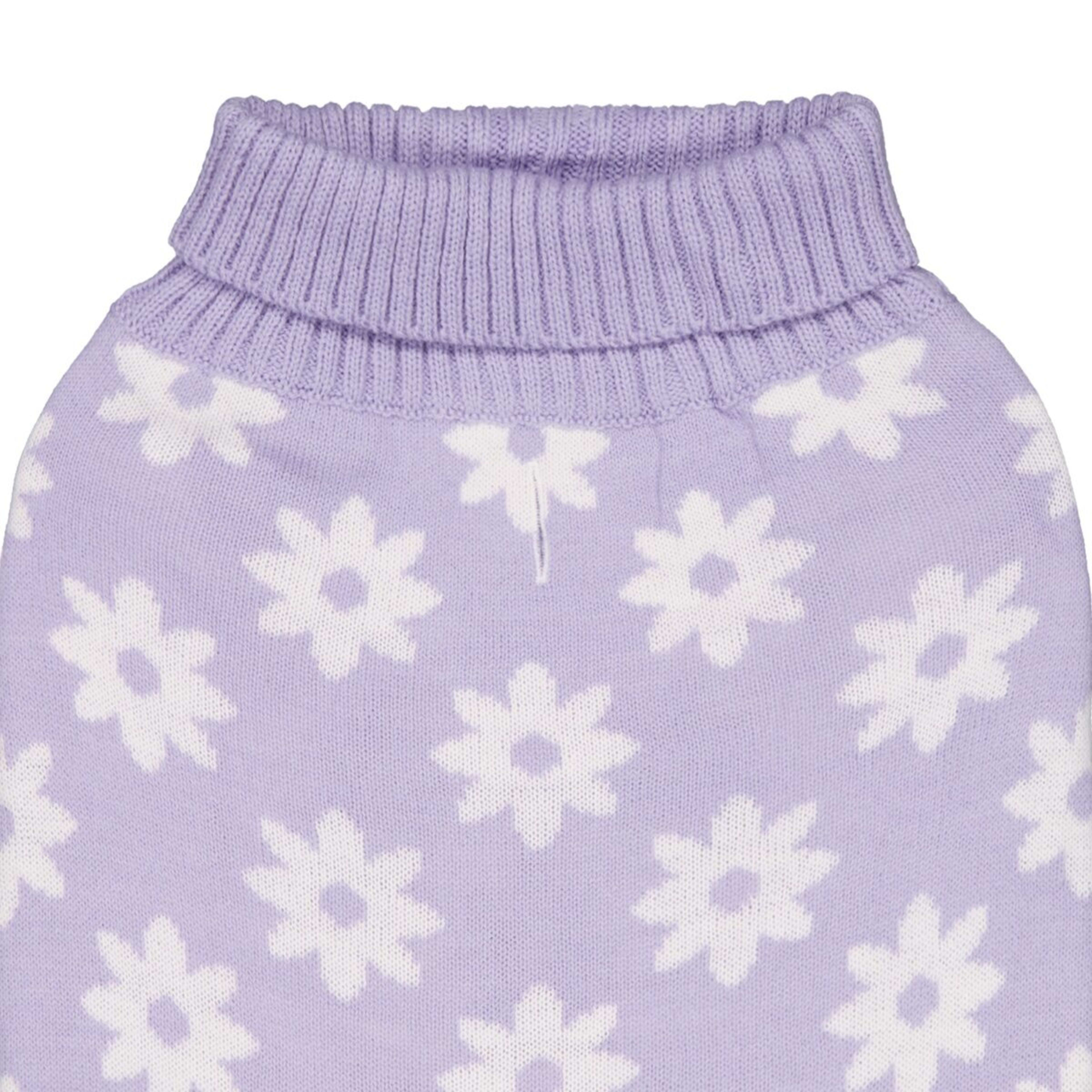 9 Pet Daisy Knit Jumper - Large, Purple, 9 of 10