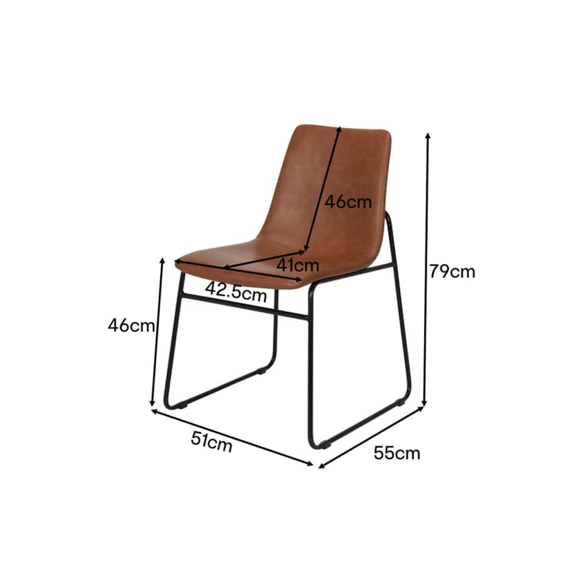 Dining Chair Tan - Kmart