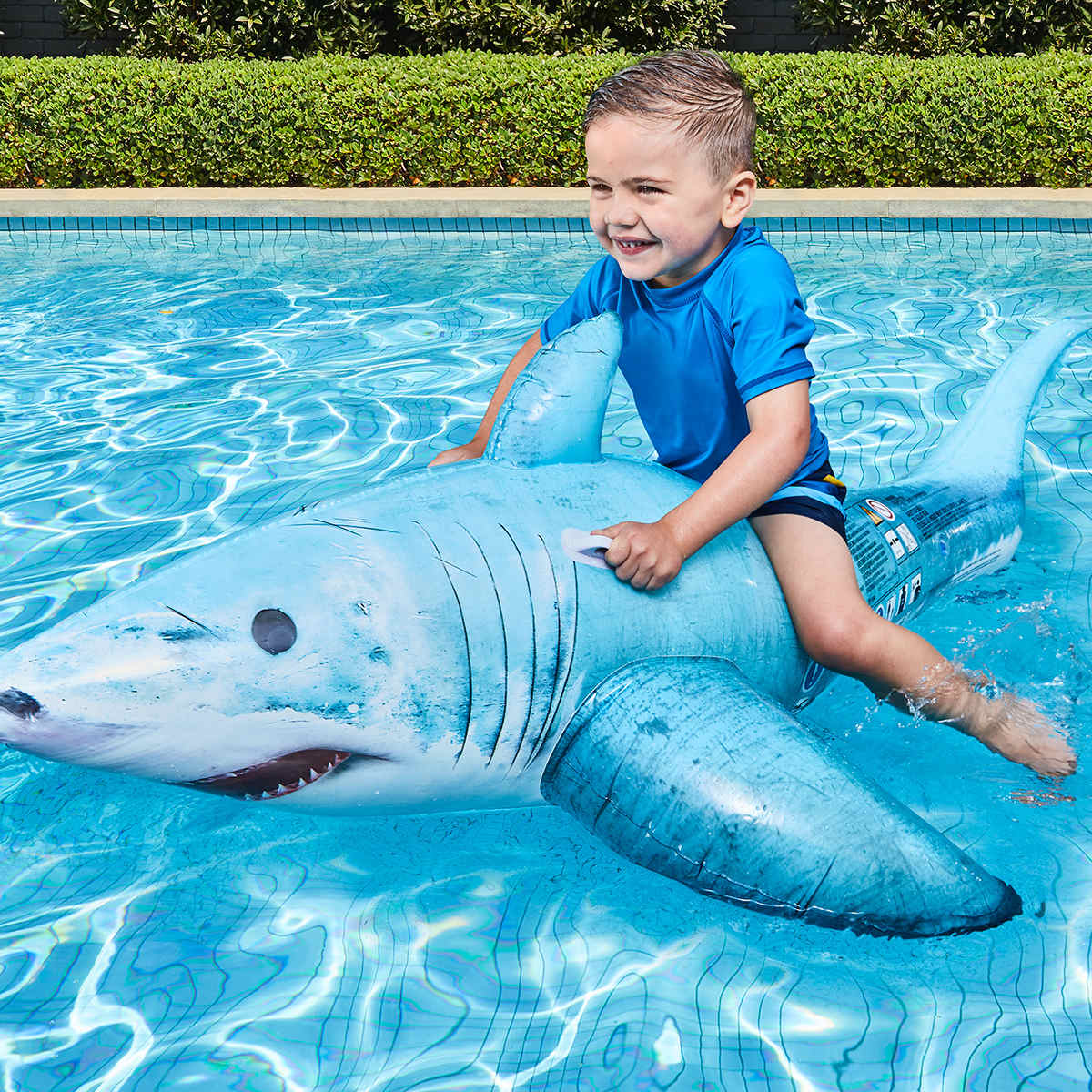 inflatable shark chair