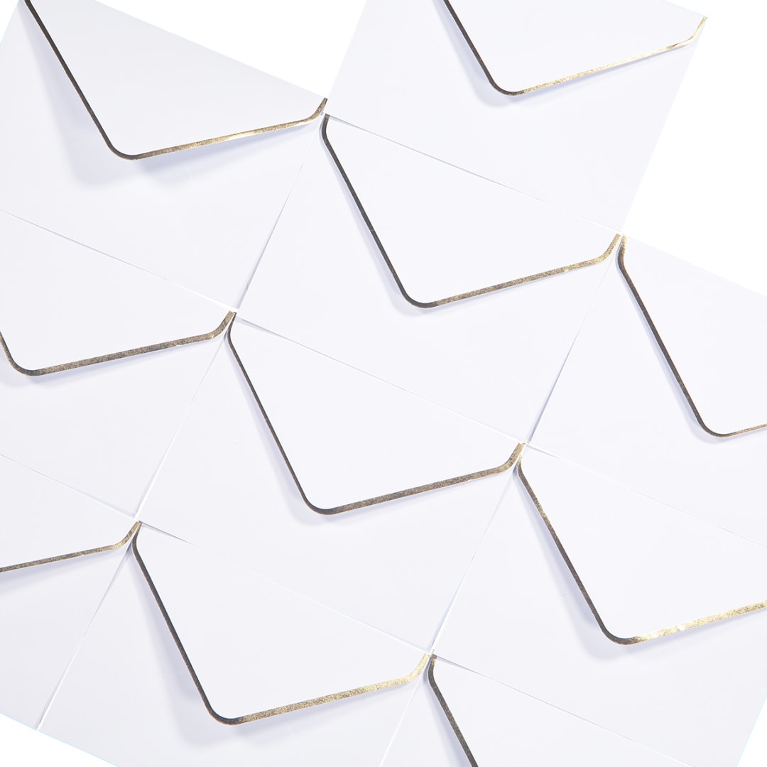 10 Pack Foiled Envelopes Kmart