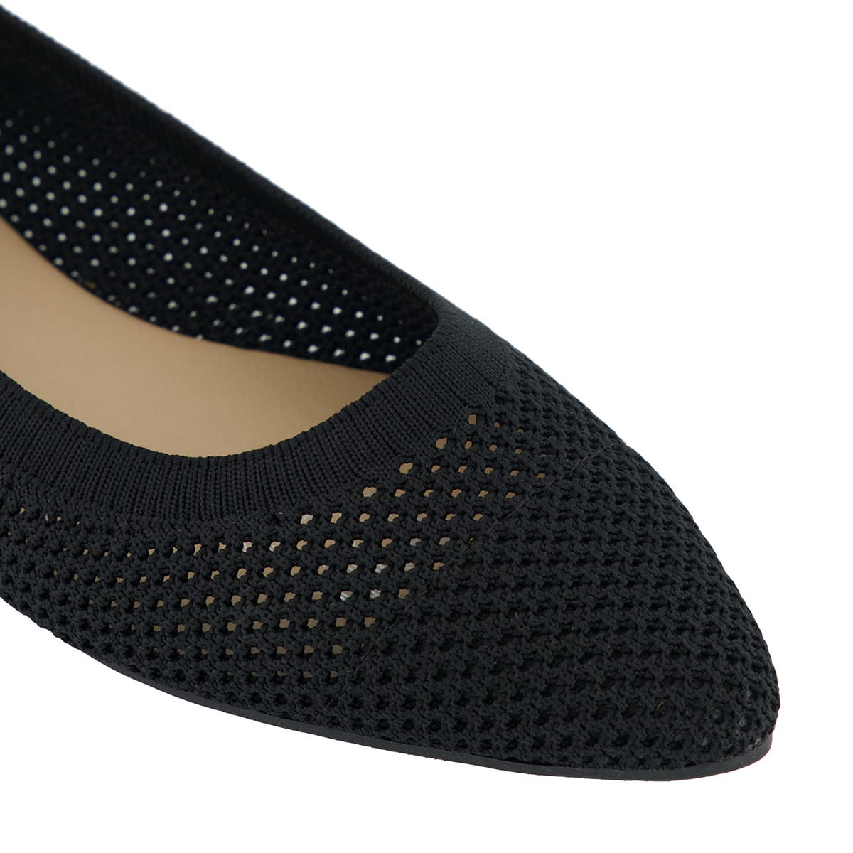 Pointed Toe Knit Flats Kmart