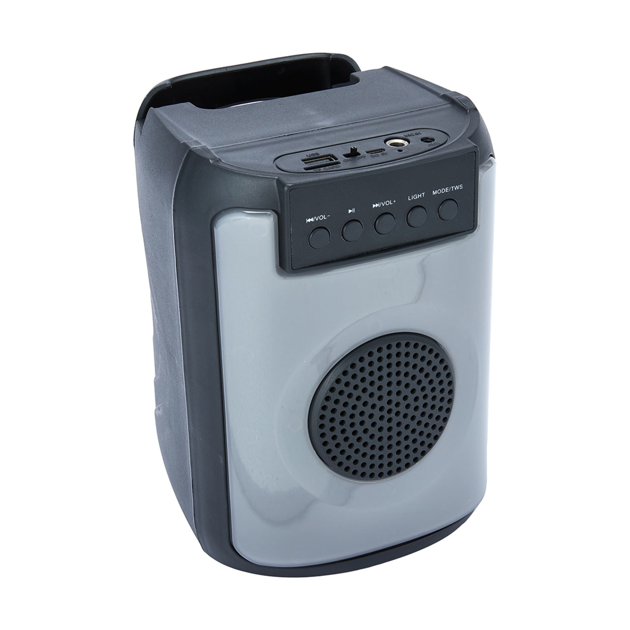 Karaoke Party Speaker with RGB and Microphone Kmart