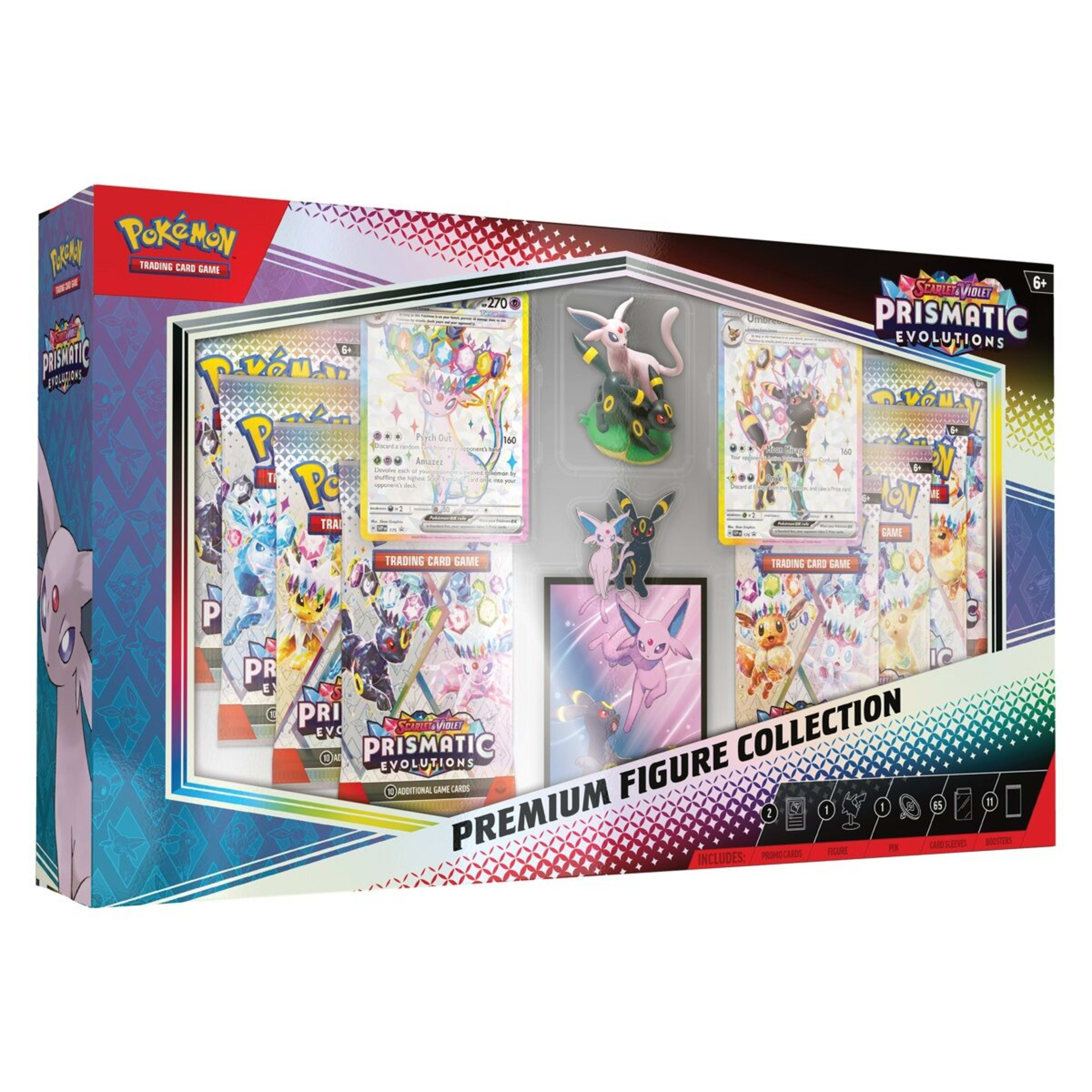 1 Pokemon Trading Card Game: Scarlet & Violet - Prismatic Evolutions Premium Figure Collection, 1 of 5