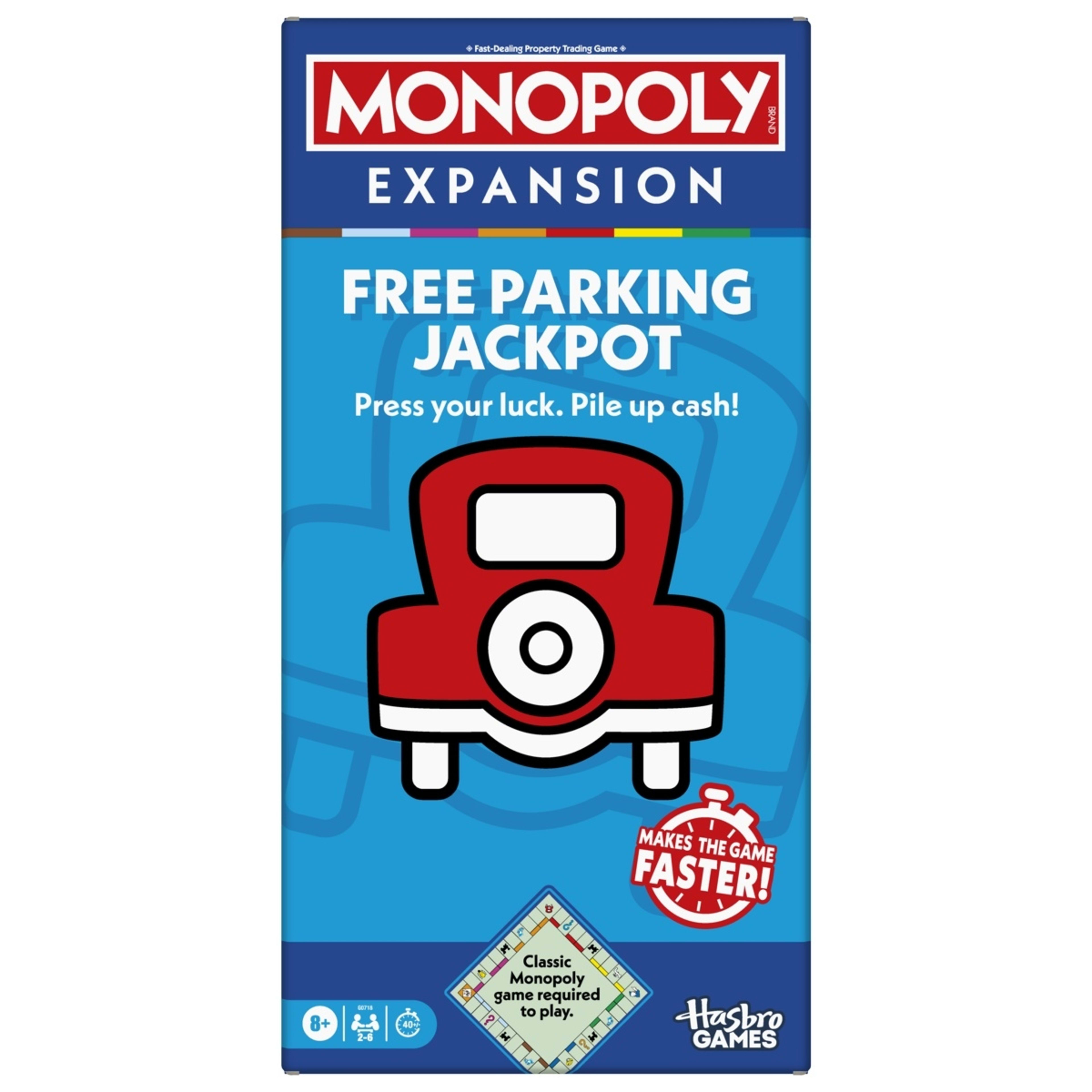 1 Monopoly Free Parking Jackpot Expansion Game