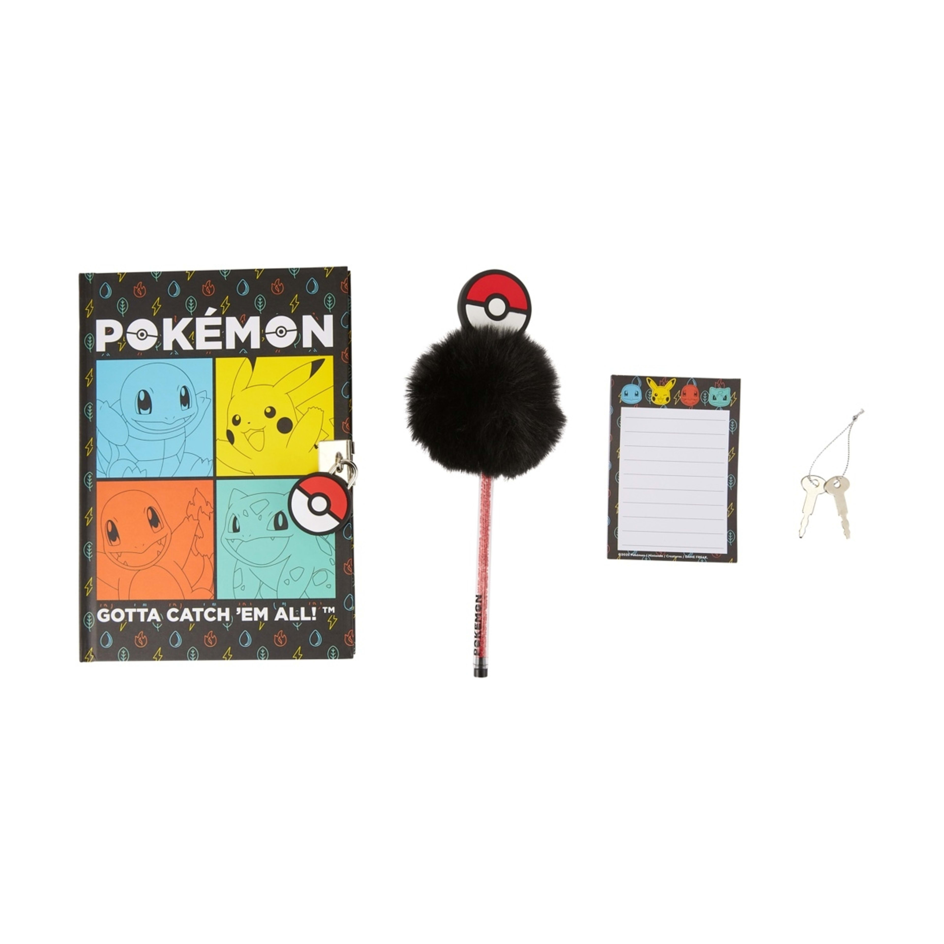 1 Pokemon Journal Set
