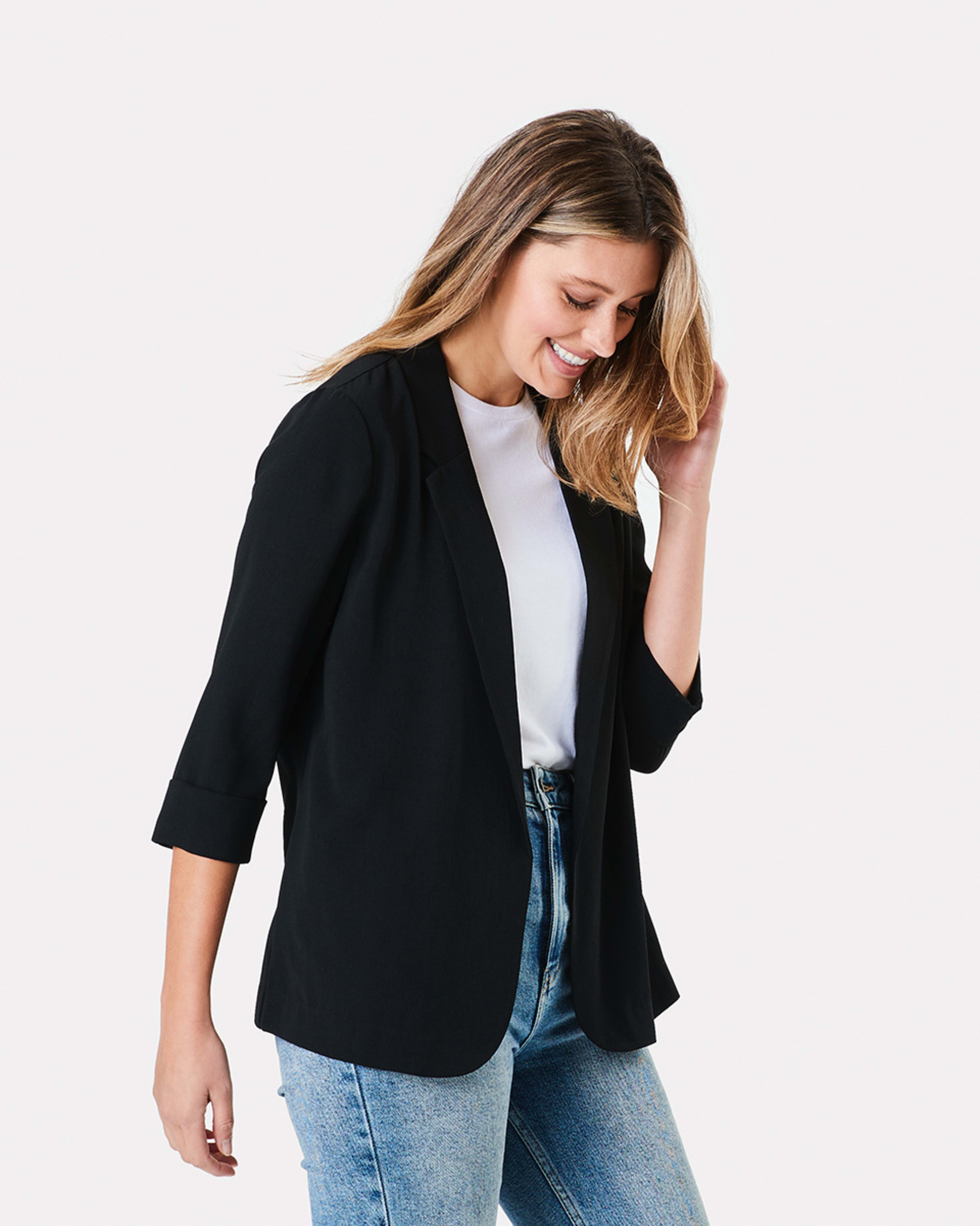 2 Soft Blazer Black, 2 of 4