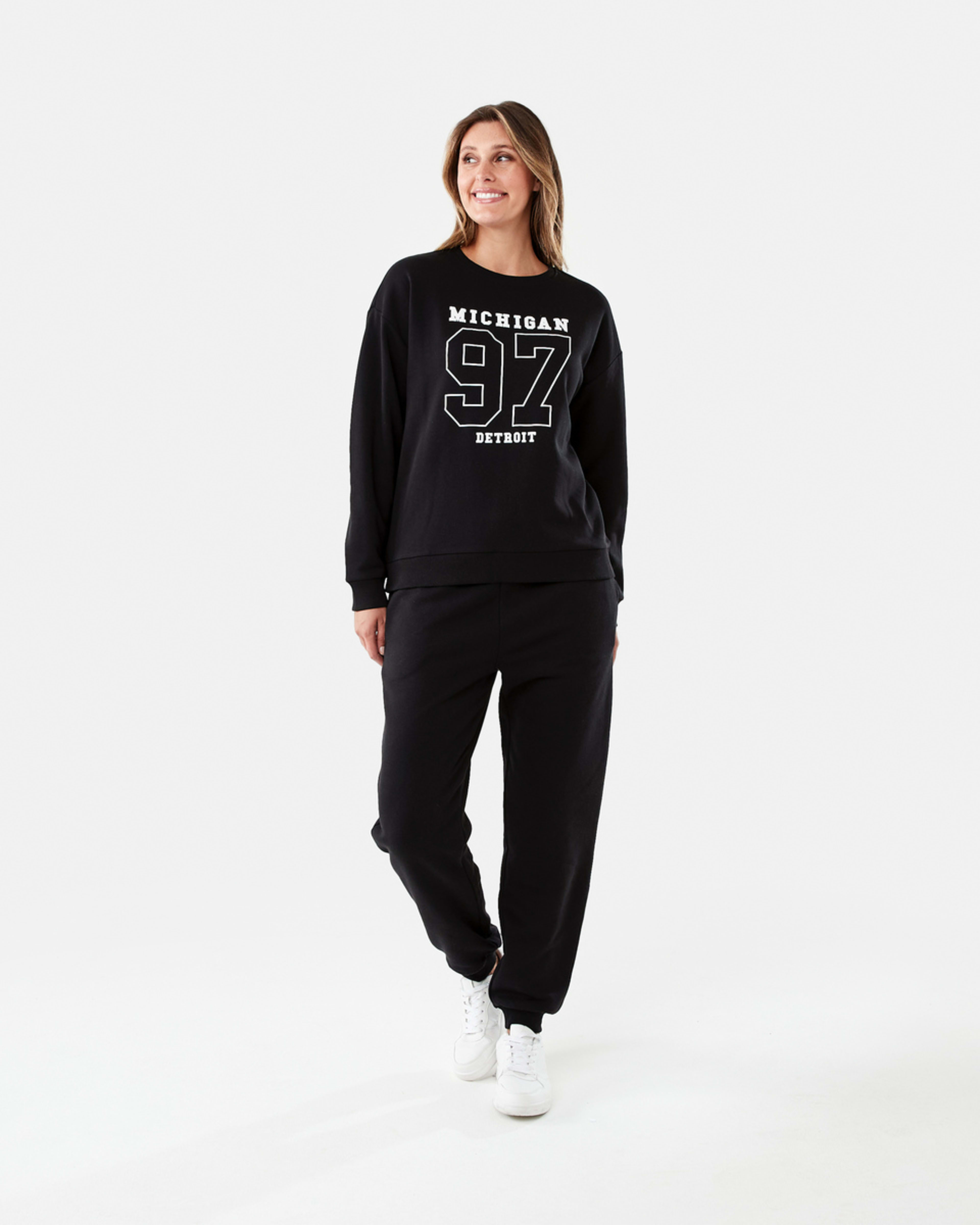 6 Long Sleeve Print Sweatshirt 97 Michgn, 6 of 6