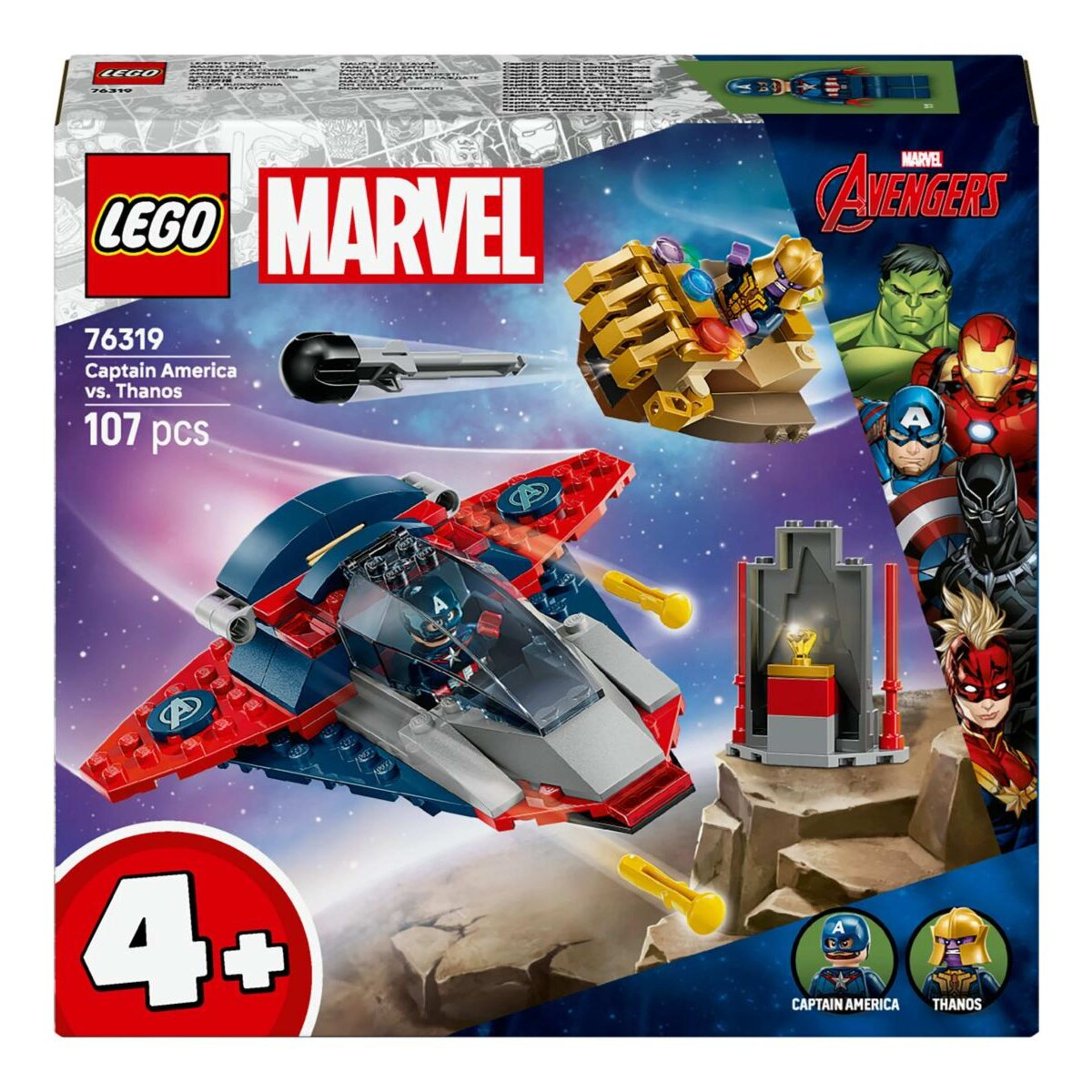1 LEGO Marvel Super Heroes Captain America vs. Thanos 76319