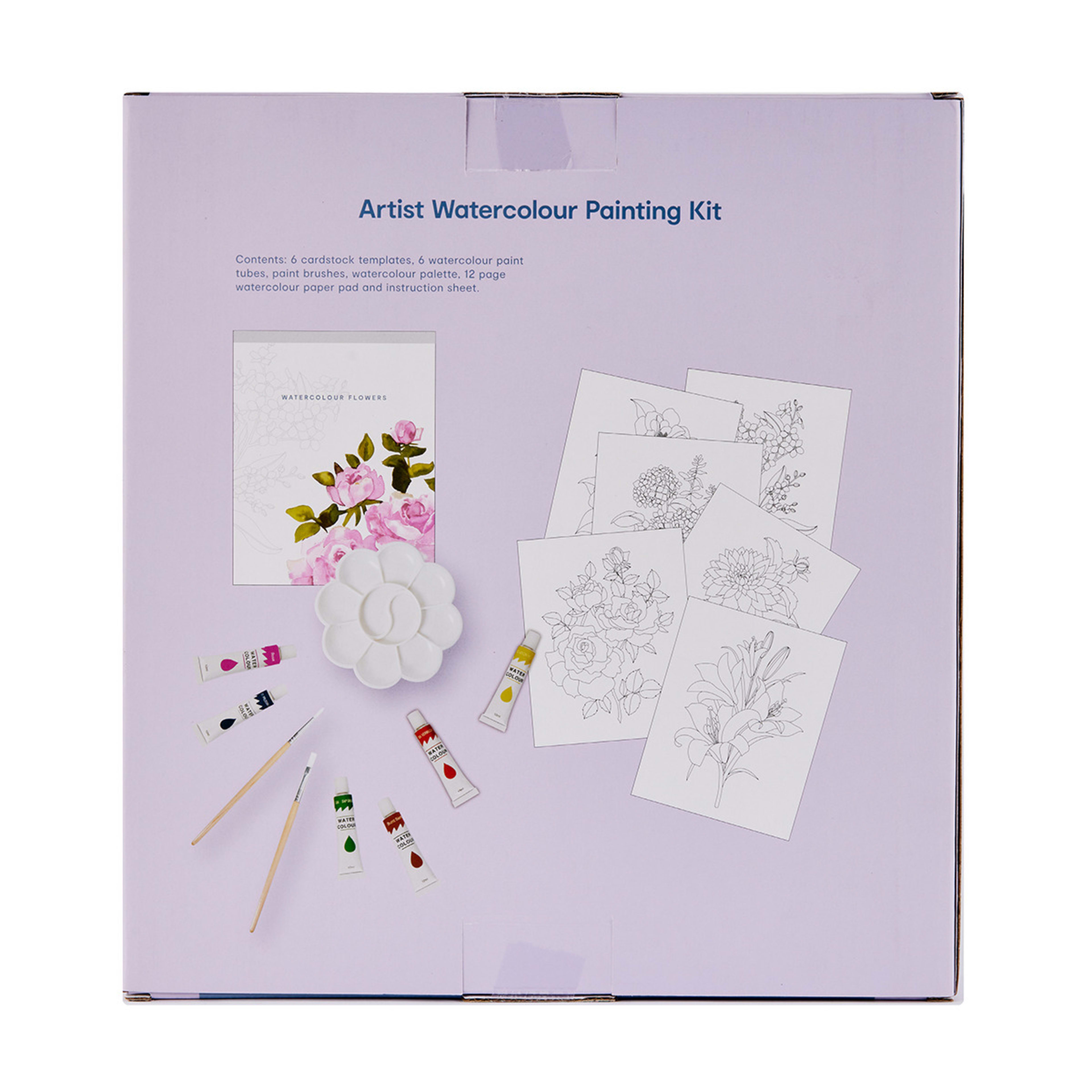 Artist Watercolour Painting Kit Kmart