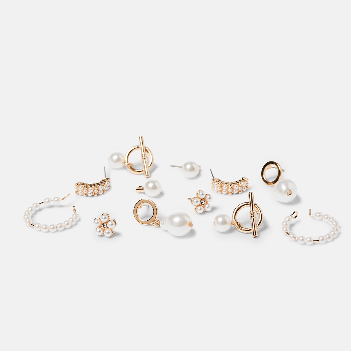 6 Pack Cluster Faux Pearl Stud Earrings Gold Tone Kmart 6-pack-cluster-faux-pearl-stud-earrings-gold-tone-kmart