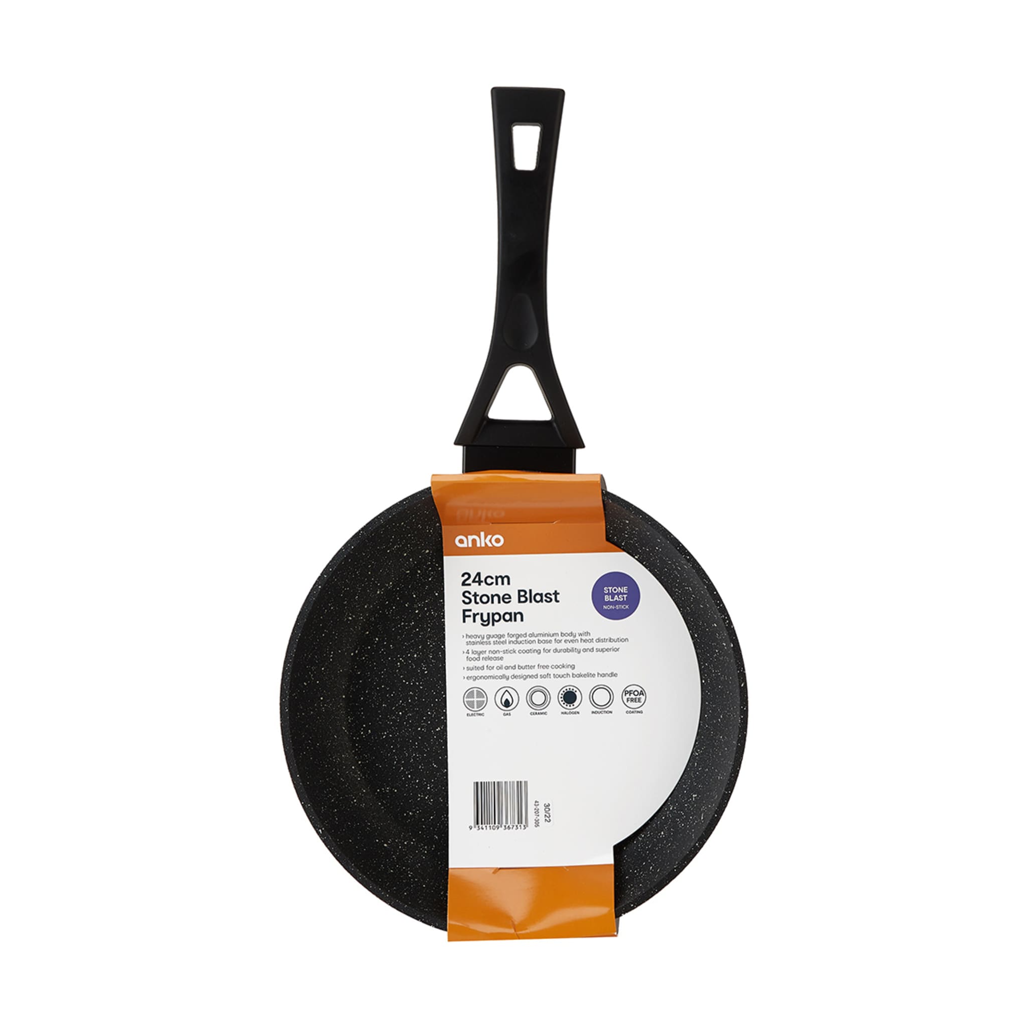 24cm Stone Blast Frypan Kmart
