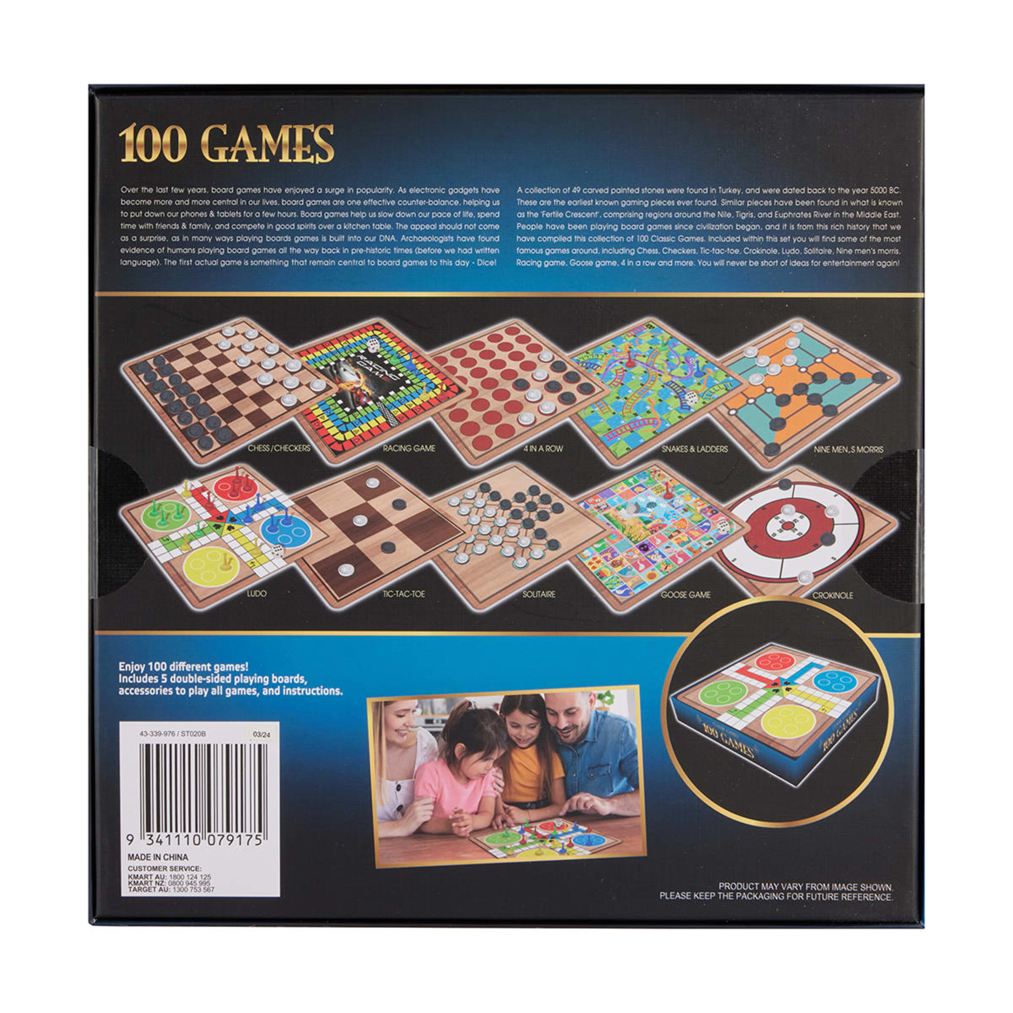 Classic 100 Games Kmart