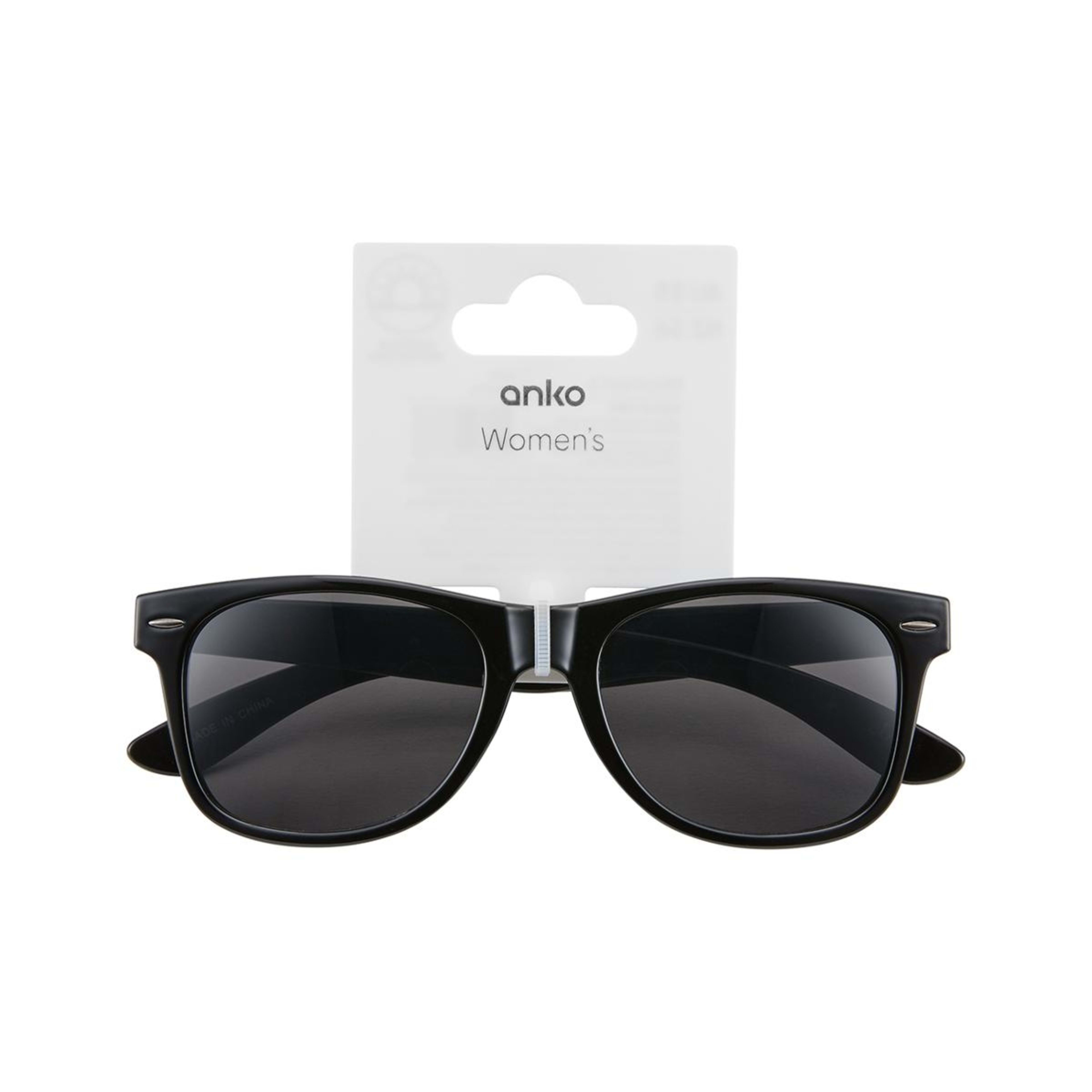 3 Square Frame Sunglasses Black, 3 of 3