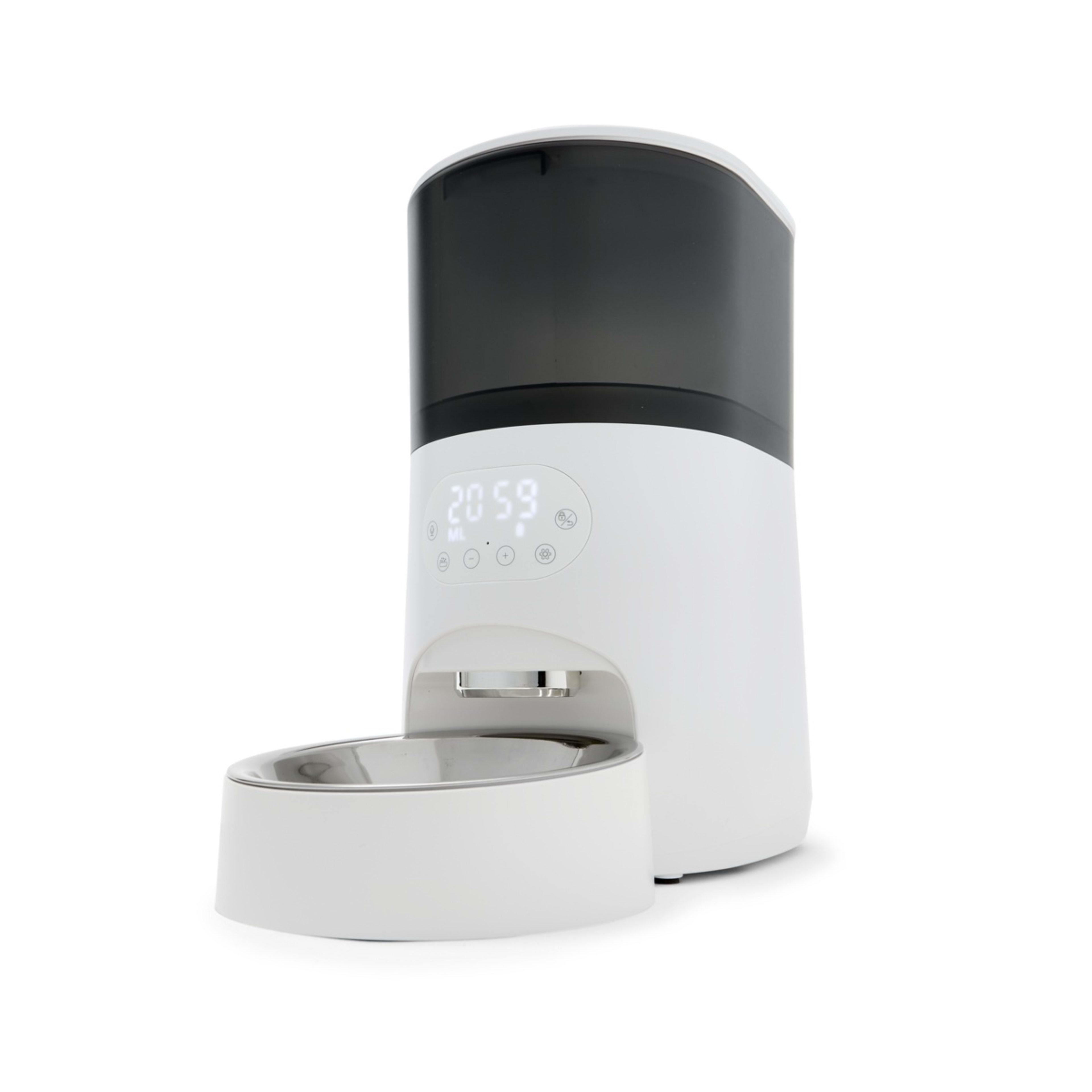 2 Automated 5L Pet Feeder - White and Grey, 2 of 10