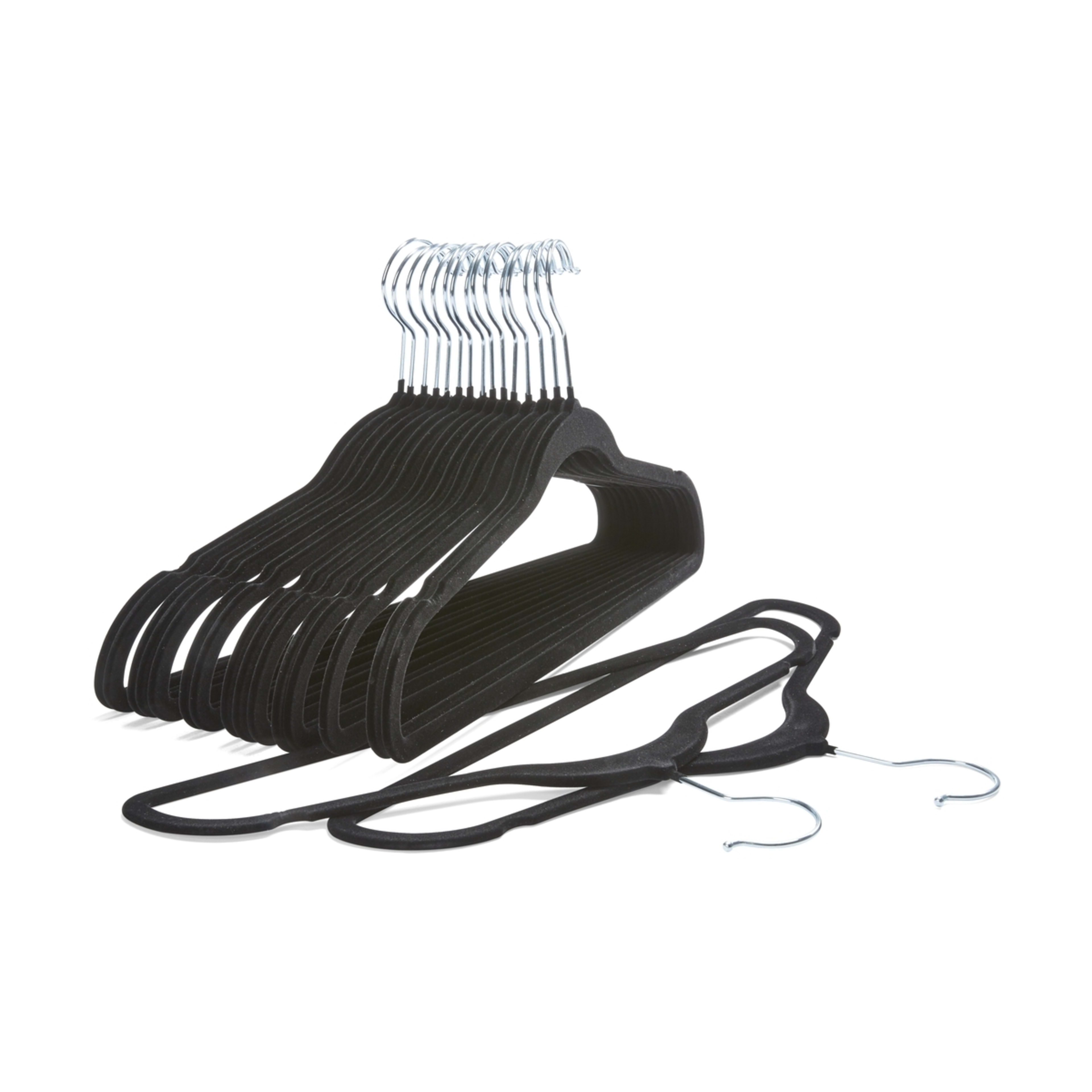 Flocked Hangers Pack of 30 Kmart