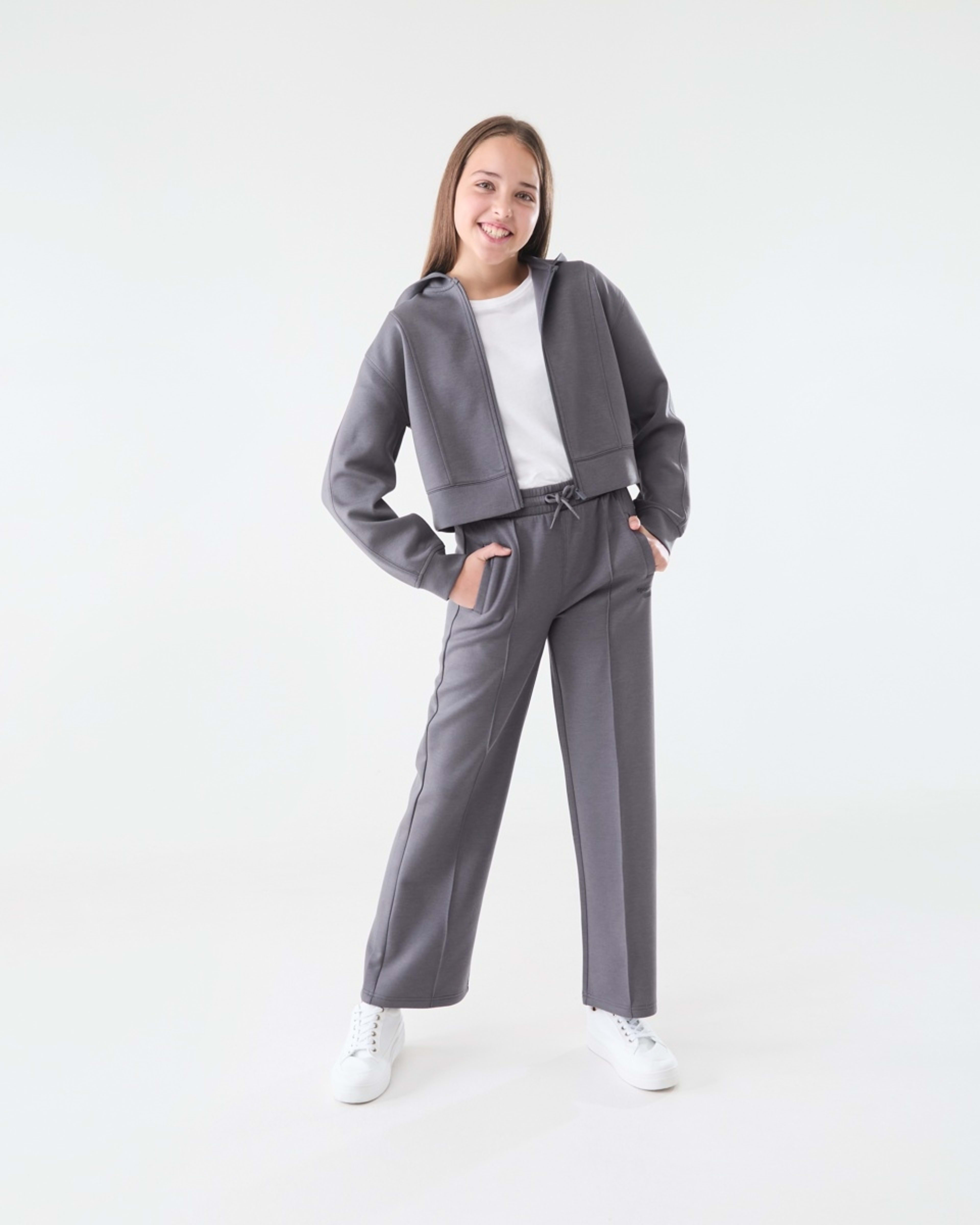 6 Scuba Zip Thru Hoodie Scuba Grey, 6 of 7