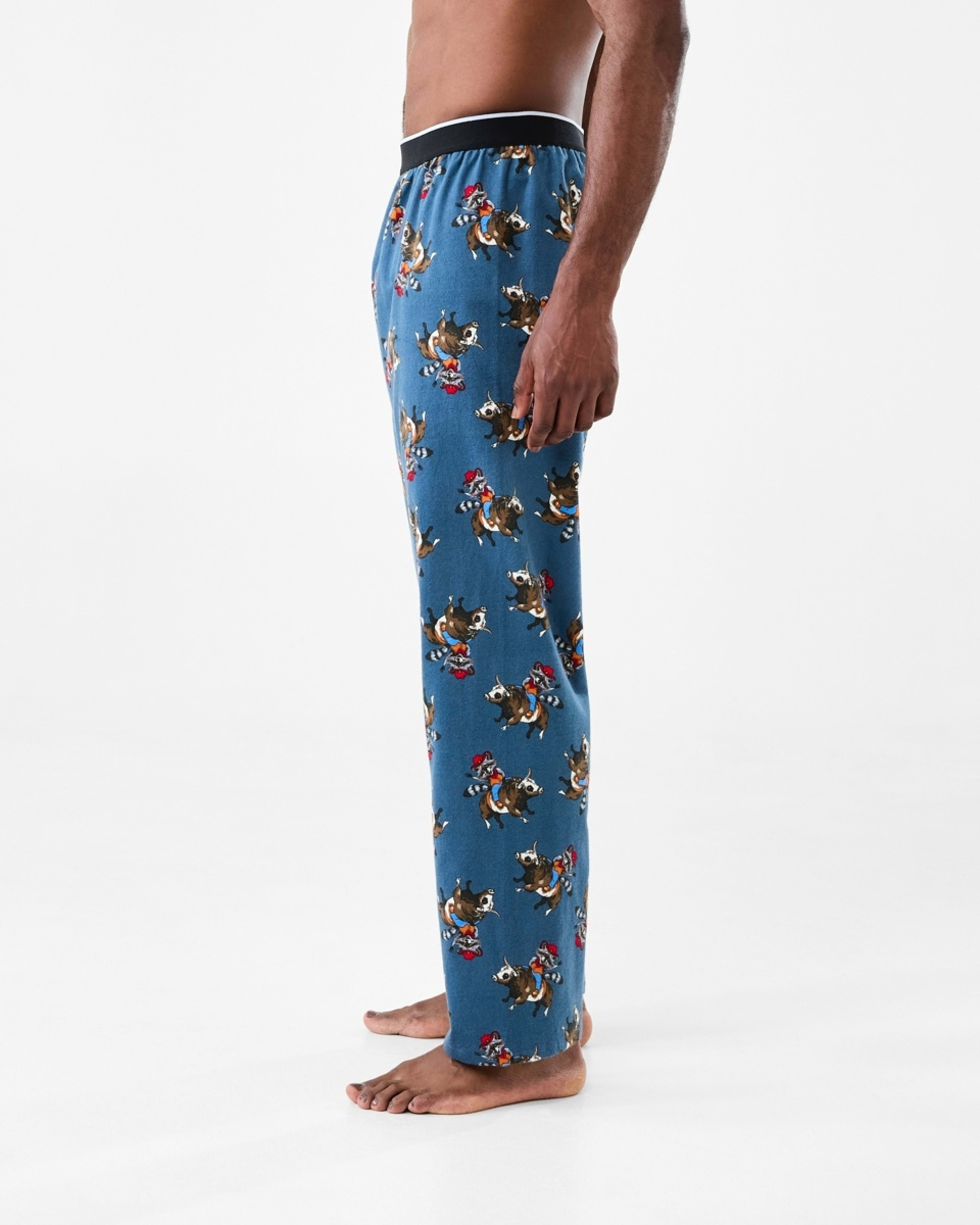 2 Printed Flannel Pants Yee Har, 2 of 5