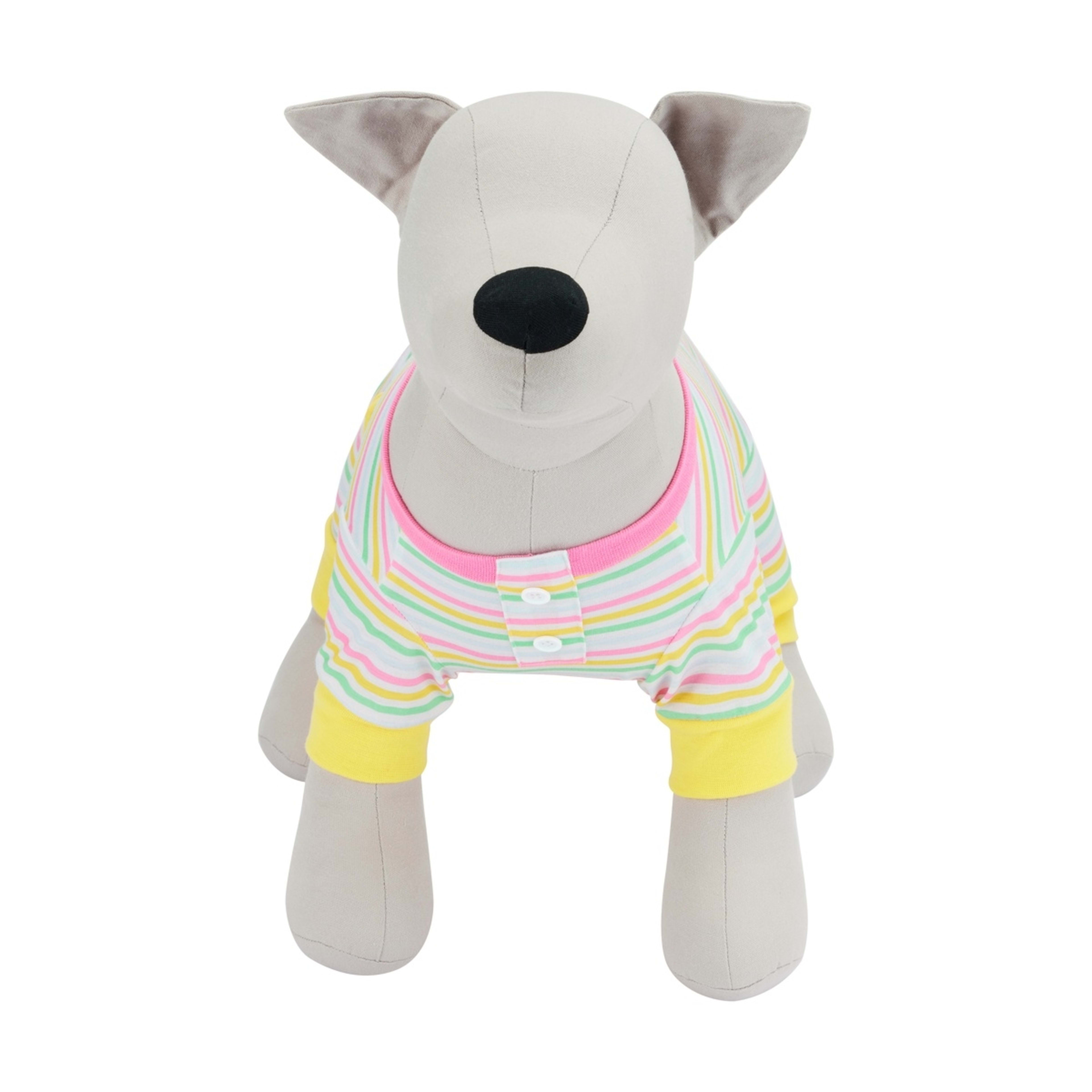 4 Pet Pyjamas Stripe - Small, Pink, 4 of 9