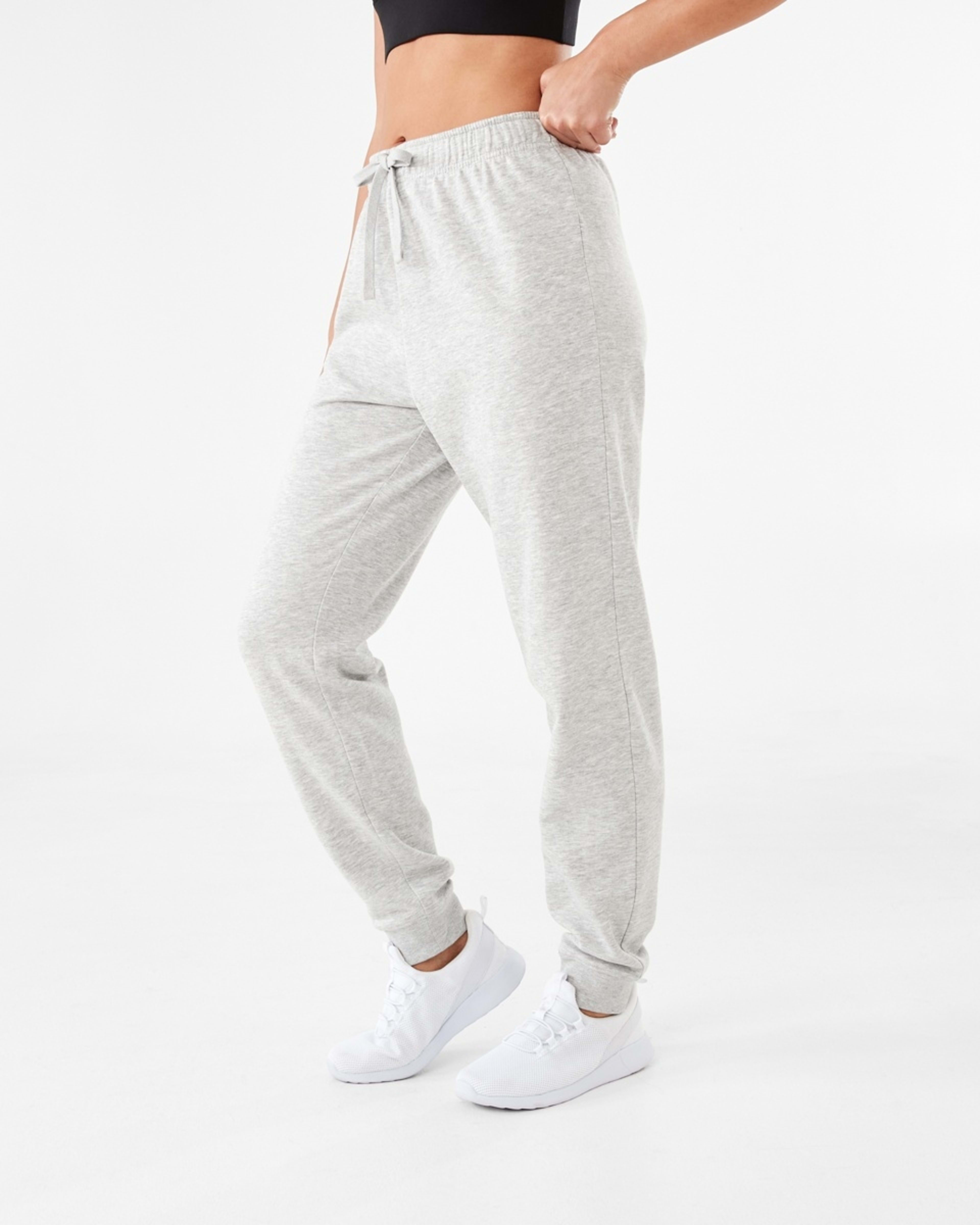 2 Active Womens Trackpants Soft Grey Marle, 2 of 5