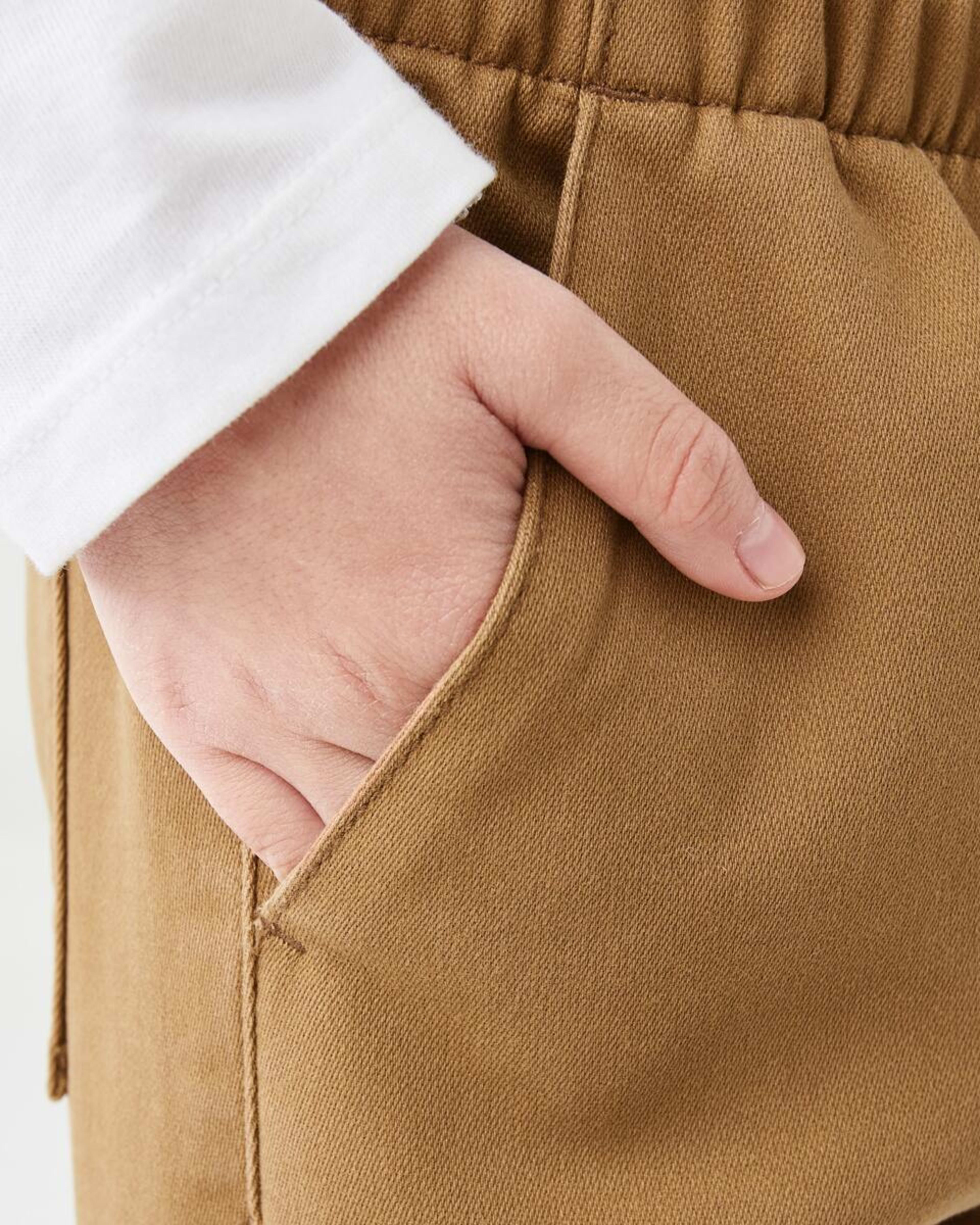 4 Pull-On Knit Joggers FOXTROT BROWN, 4 of 8
