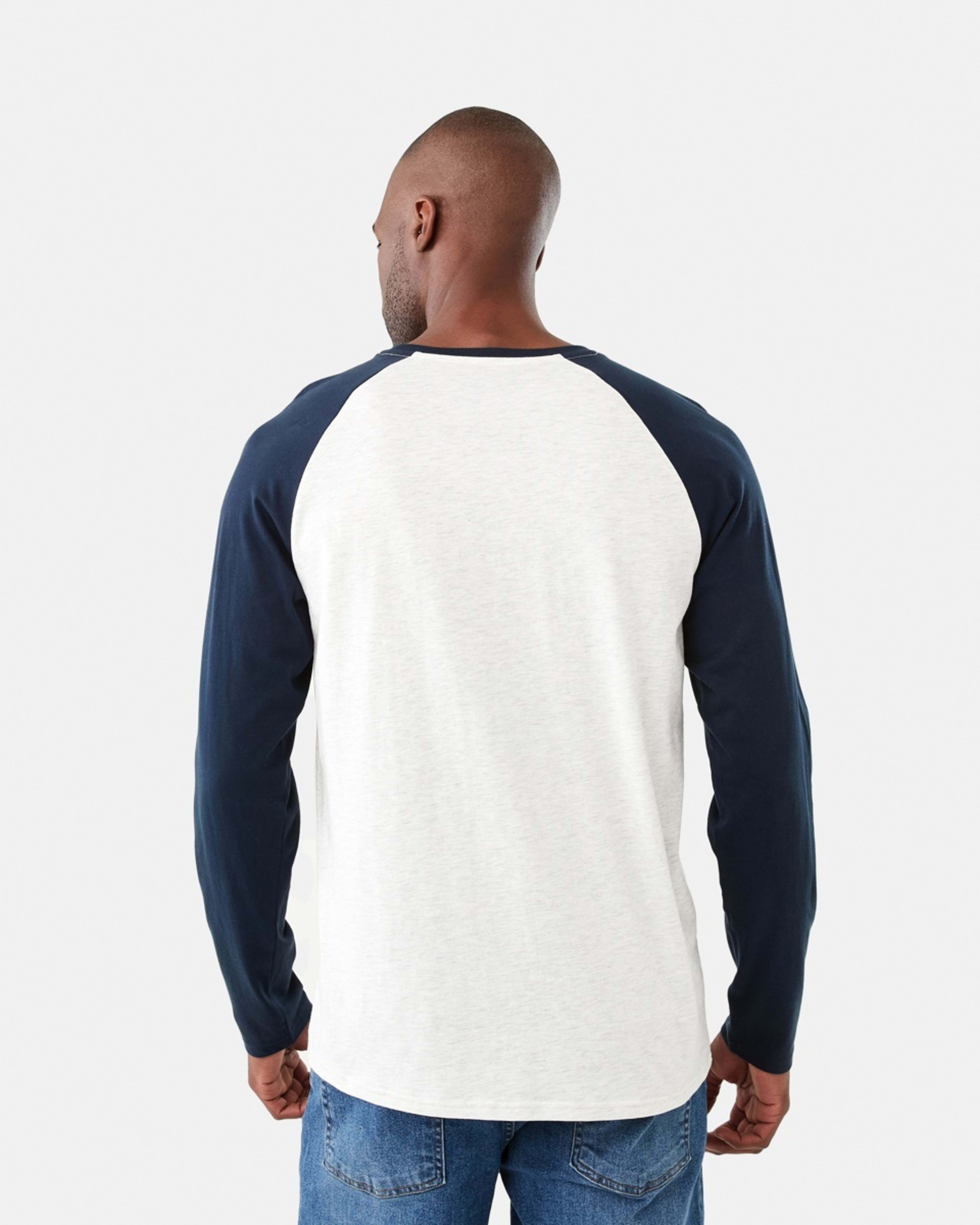 3 Long Sleeve Raglan T-shirt Sky Captain, 3 of 5