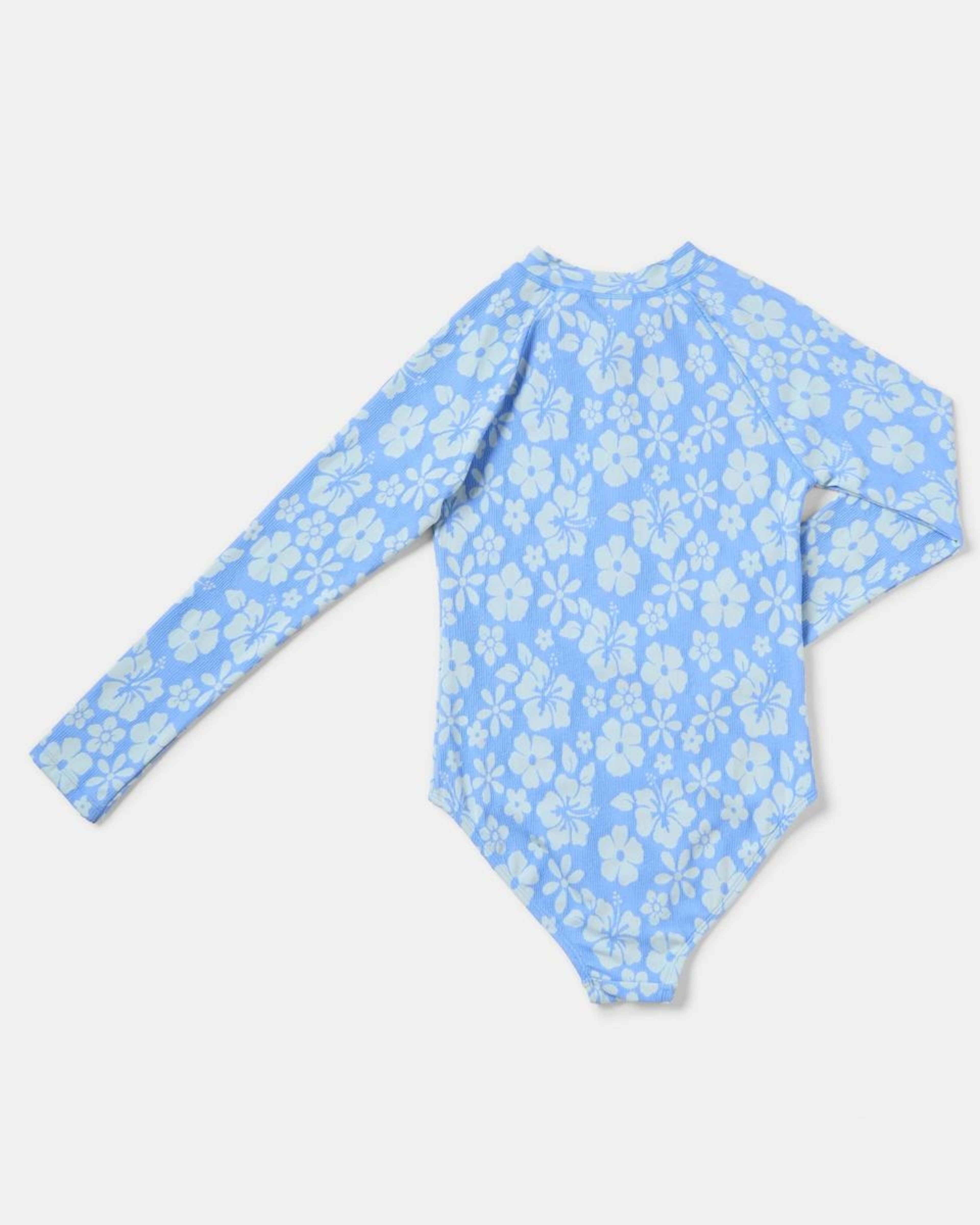 6 Long Sleeve Swimsuit Trpc Flwrs, 6 of 6