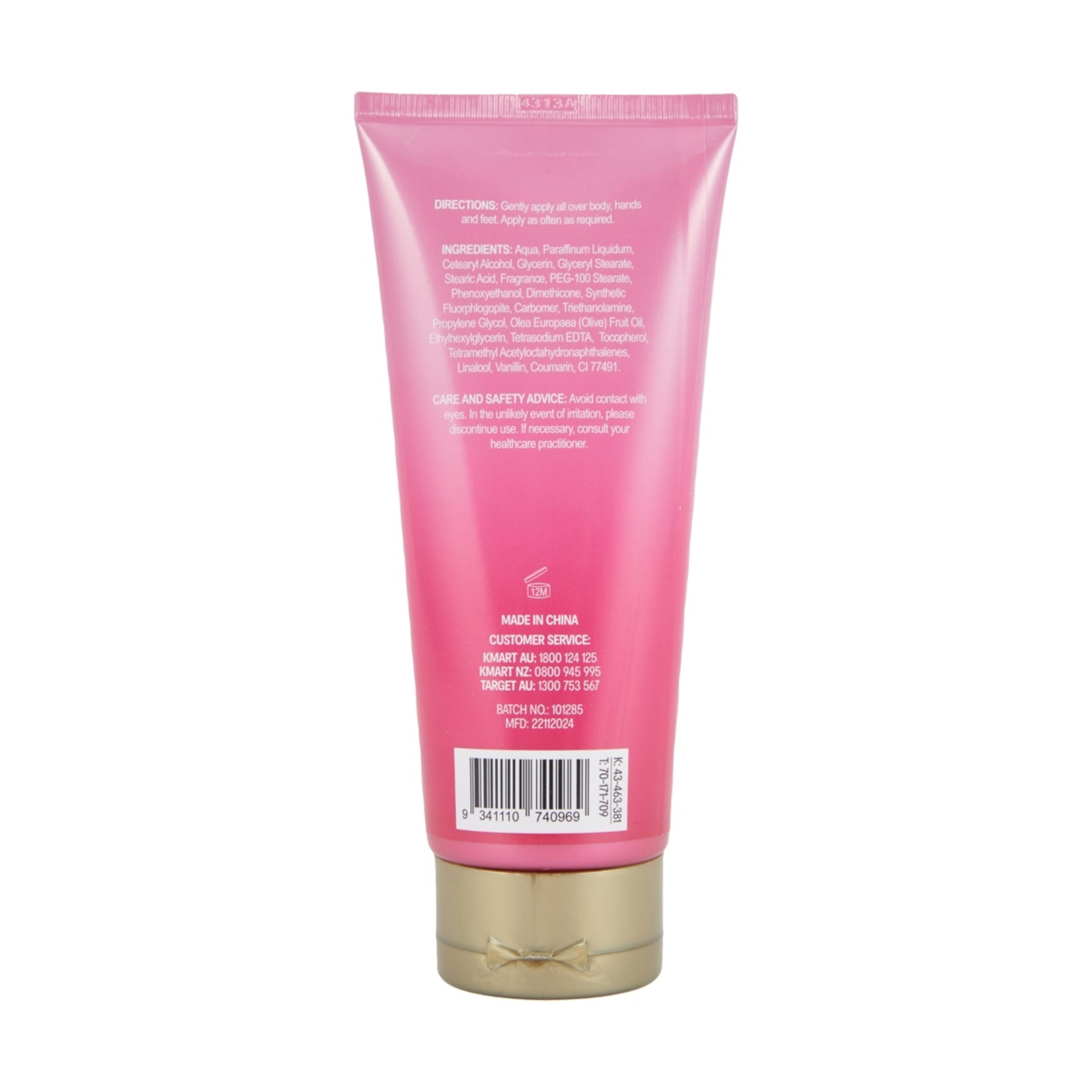 3 OXX Fragrance Sweet Euphoria Pink Blossom Shimmer Body Lotion 150ml - Strawberry, Violet and Sandalwood, 3 of 3