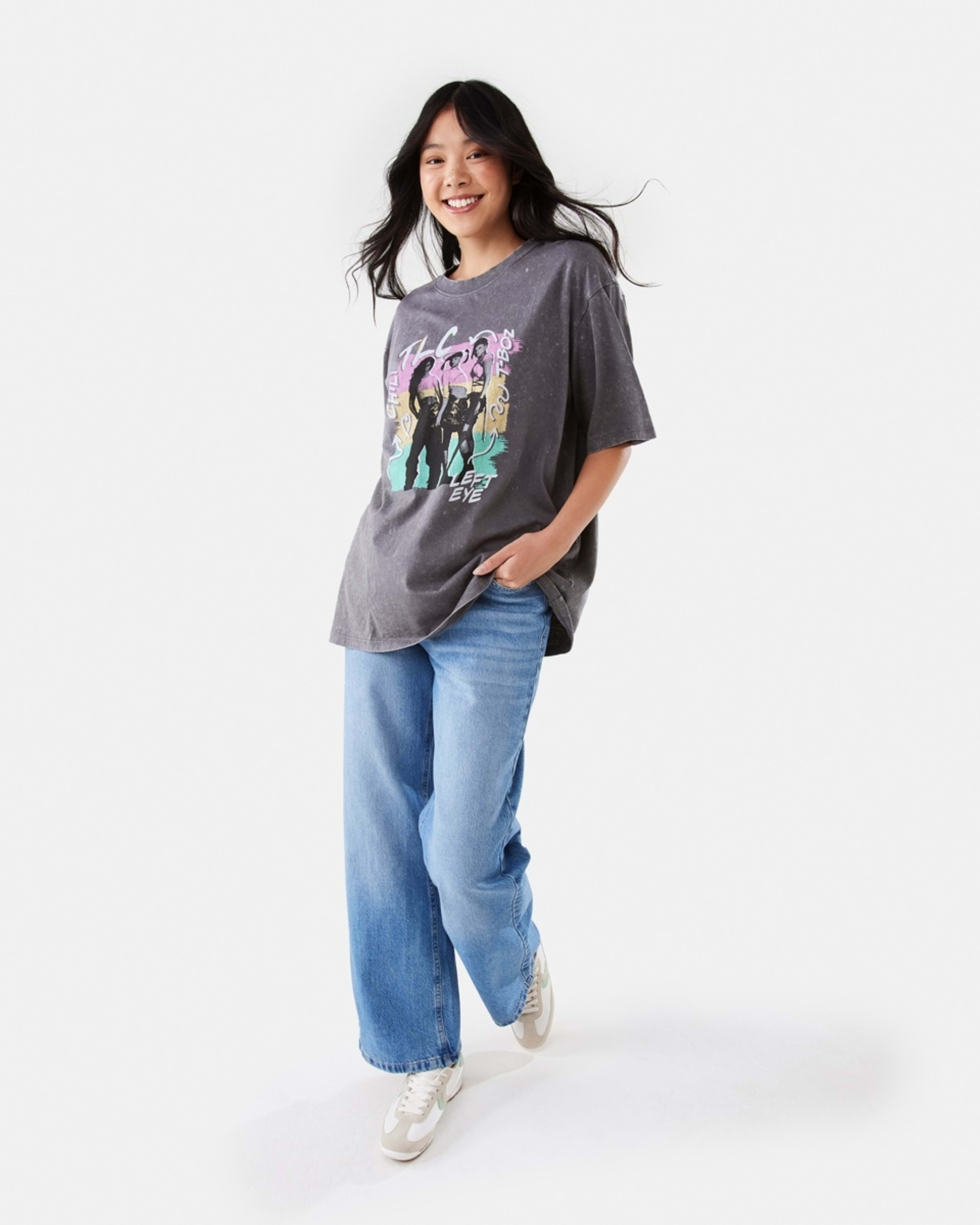 2 Straight Leg Jeans MID WASH, 2 of 8
