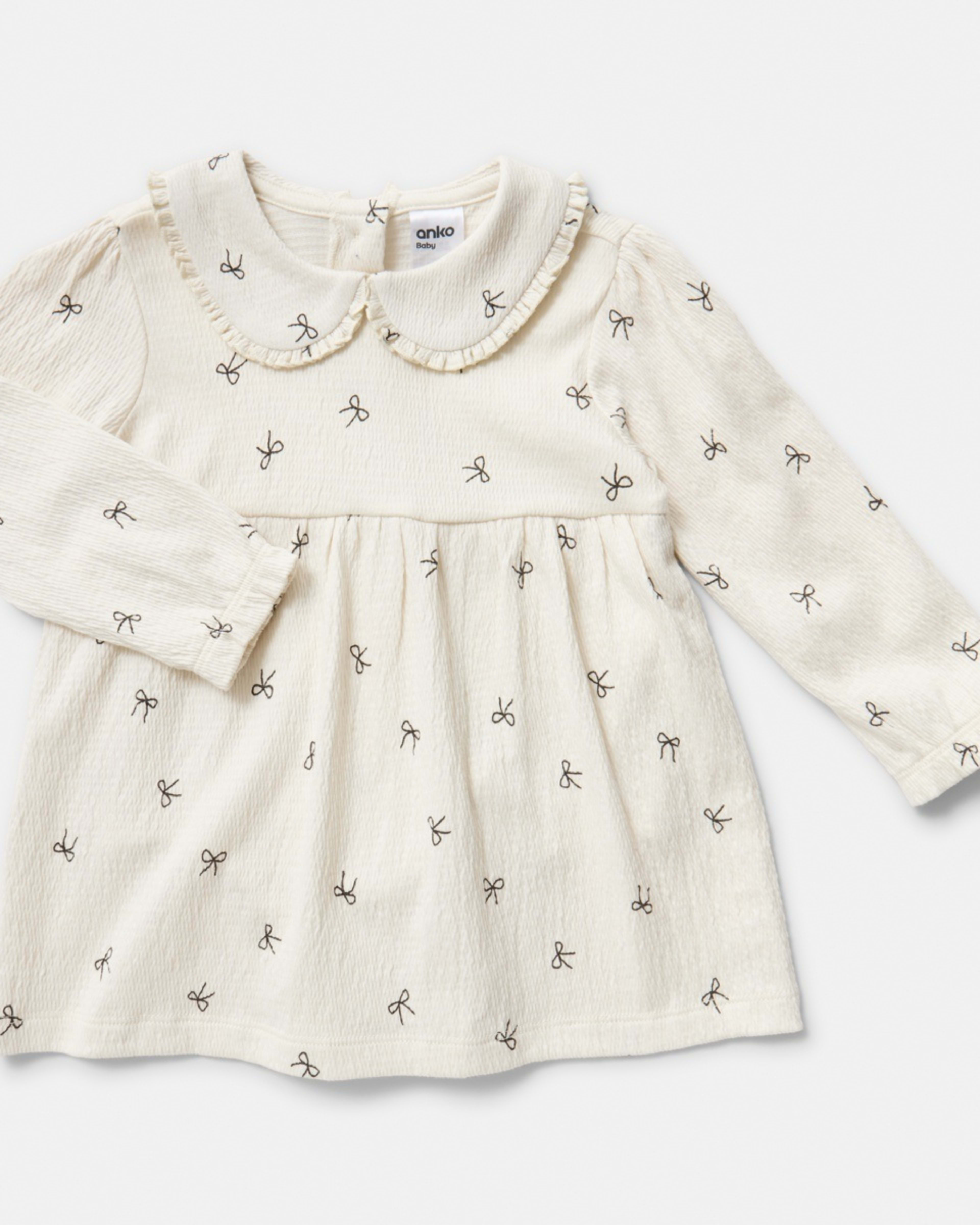 1 All Over Print Bodysuit Dress Egr Bows