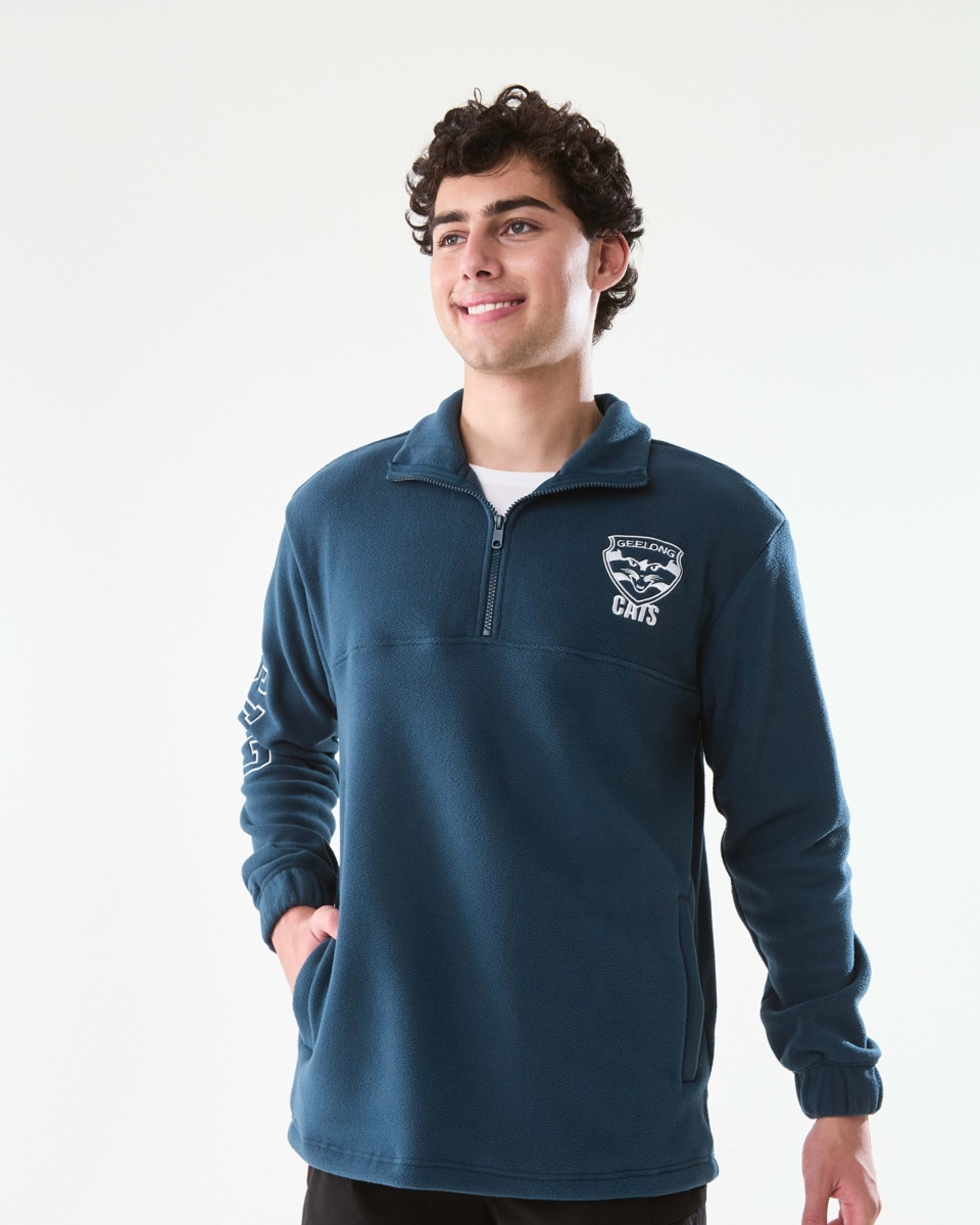 3 Official AFL Adult Polar Fleece Top Geelong, 3 of 9