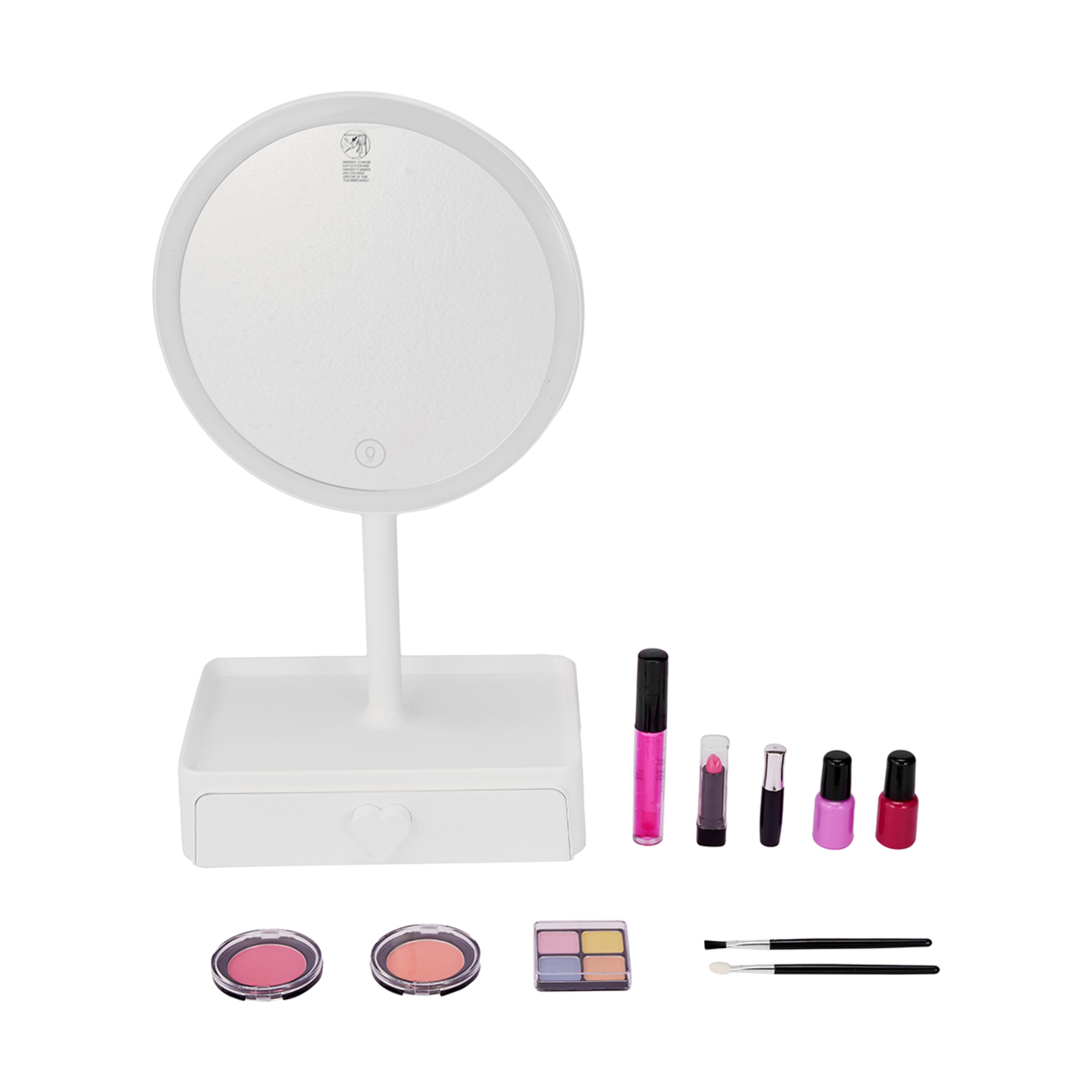 Toy 14 Piece Premium Light Up Vanity with Makeup Kit - Kmart