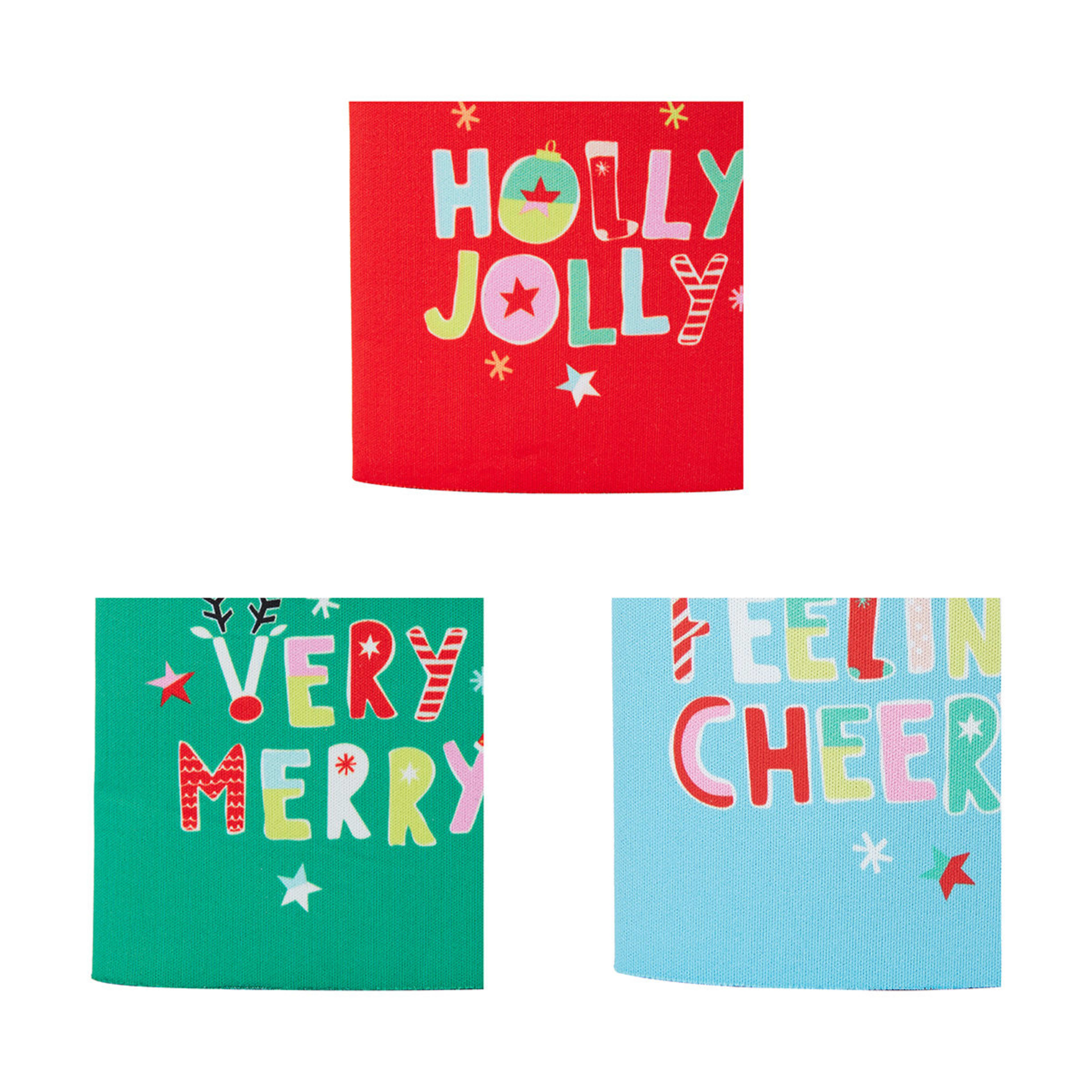 Christmas Stubby Holder Assorted Kmart